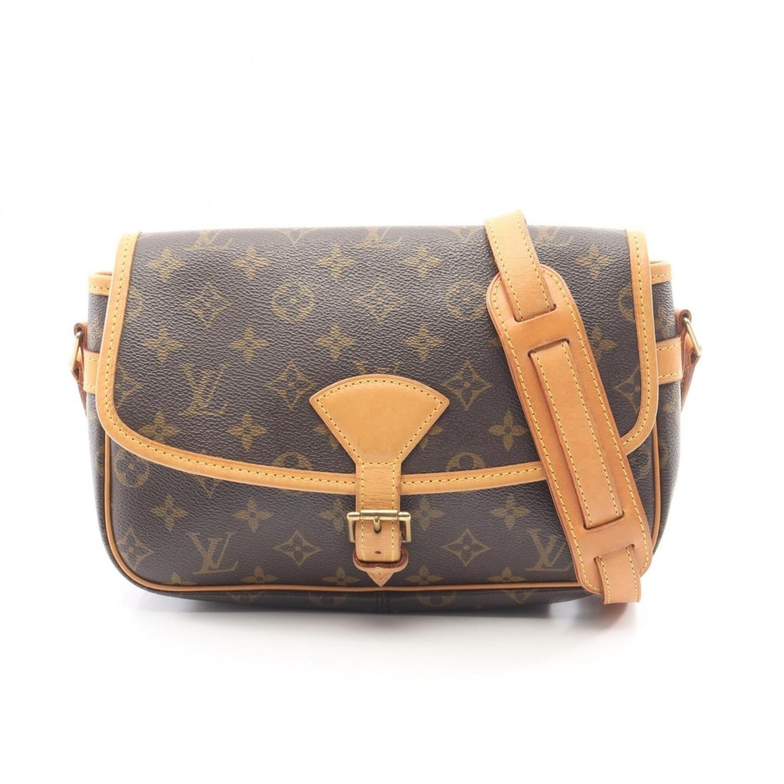 Louis Vuitton Sologne Monogram Shoulder Bag/Handbag, Coated Canvas and Leather, Women's, Brown, (1 of 11)