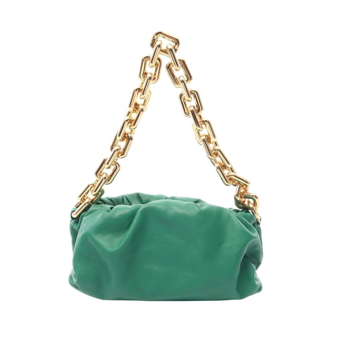 Bottega Veneta The Chain Handbag Pouch Shoulder Bag Leather Women's Green: --- Catalog ---Category: SizeSize (HxWxD): 14cm x 30cm x 10cm / 5.51'' x 11.81'' x 3.93''Category: DesignType: Handbag, Pouch, Shoulder bagColor: GreenGender: WomenMaterial: Leather Category: GeneralB