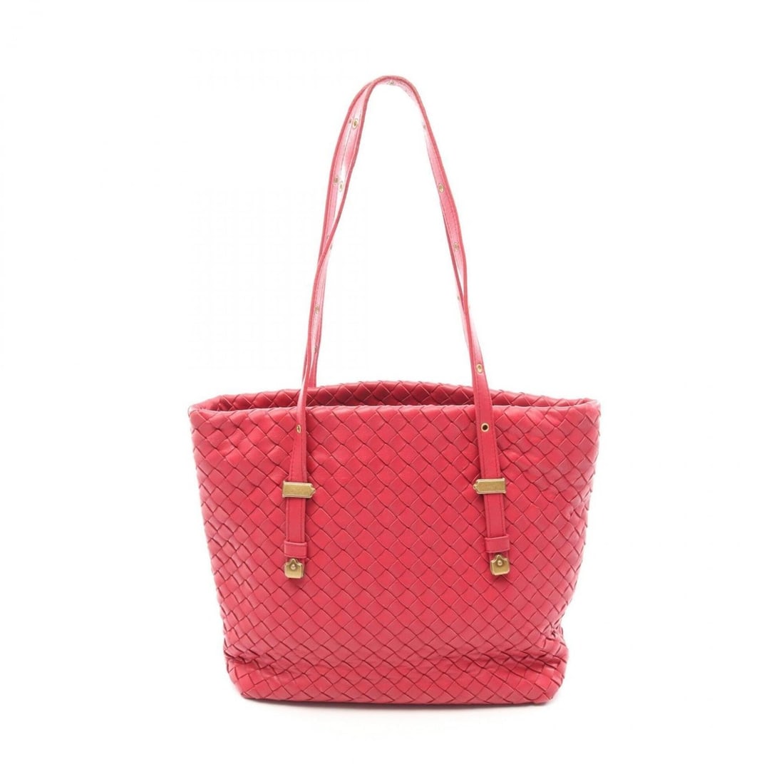 Bottega Veneta Intrecciato Tote Bag Handbag Leather Women's Red: --- Catalog ---Category: SizeSize (HxWxD): 24cm x 23cm x 8cm / 9.44'' x 9.05'' x 3.14''Category: DesignType: Handbag, Tote bagColor: Red colorGender: WomenMaterial: Leather Category: GeneralBrand: Bot
