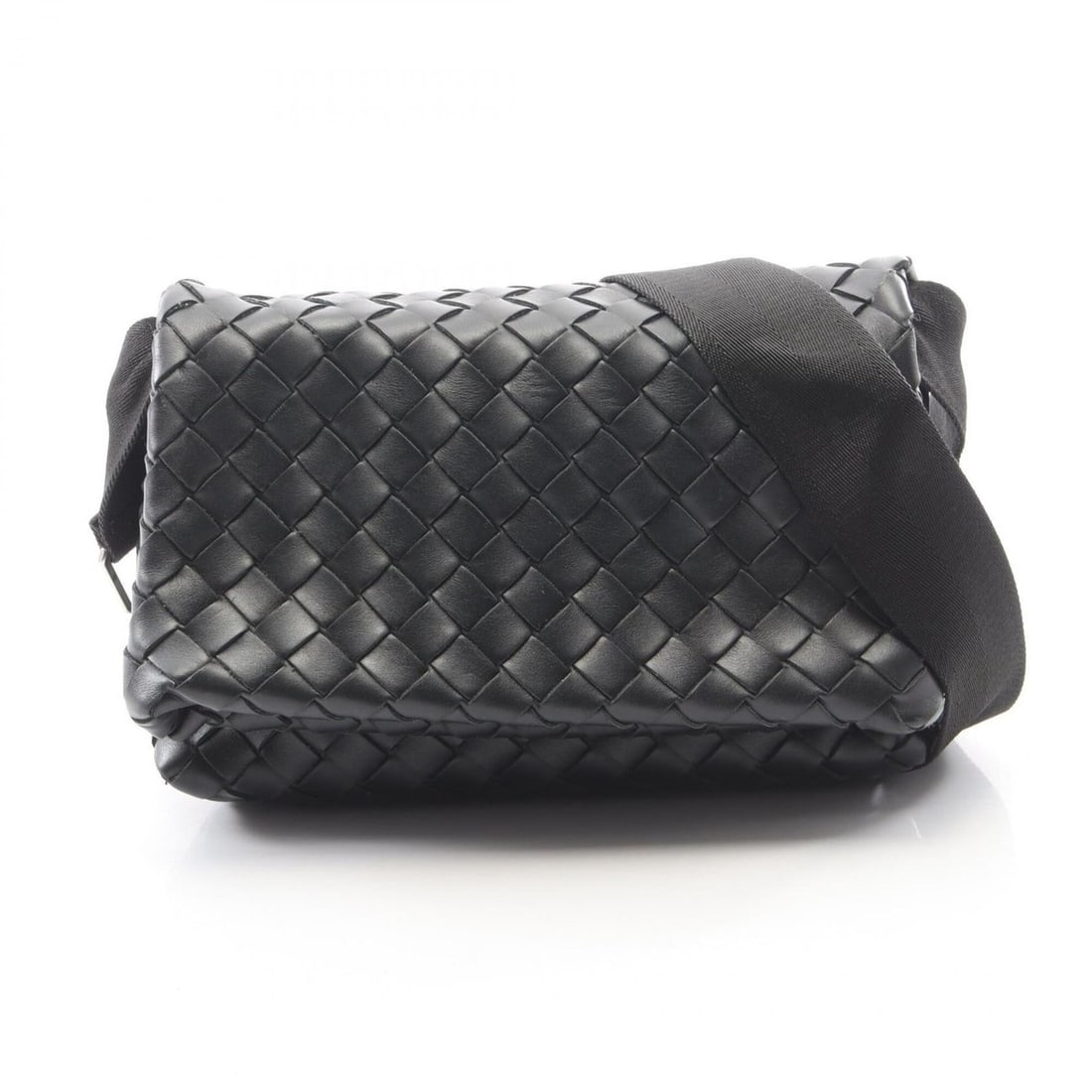 Bottega Veneta Intrecciato Shoulder Bag/Handbag, Leather, Men's, Black: --- Catalog ---Category: SizeSize (HxWxD): 17cm x 24cm x 9cm / 6.69'' x 9.44'' x 3.54''Category: DesignType: Handbag, Shoulder bagColor: BlackGender: MenMaterial: Leather Category: GeneralBrand: Botte