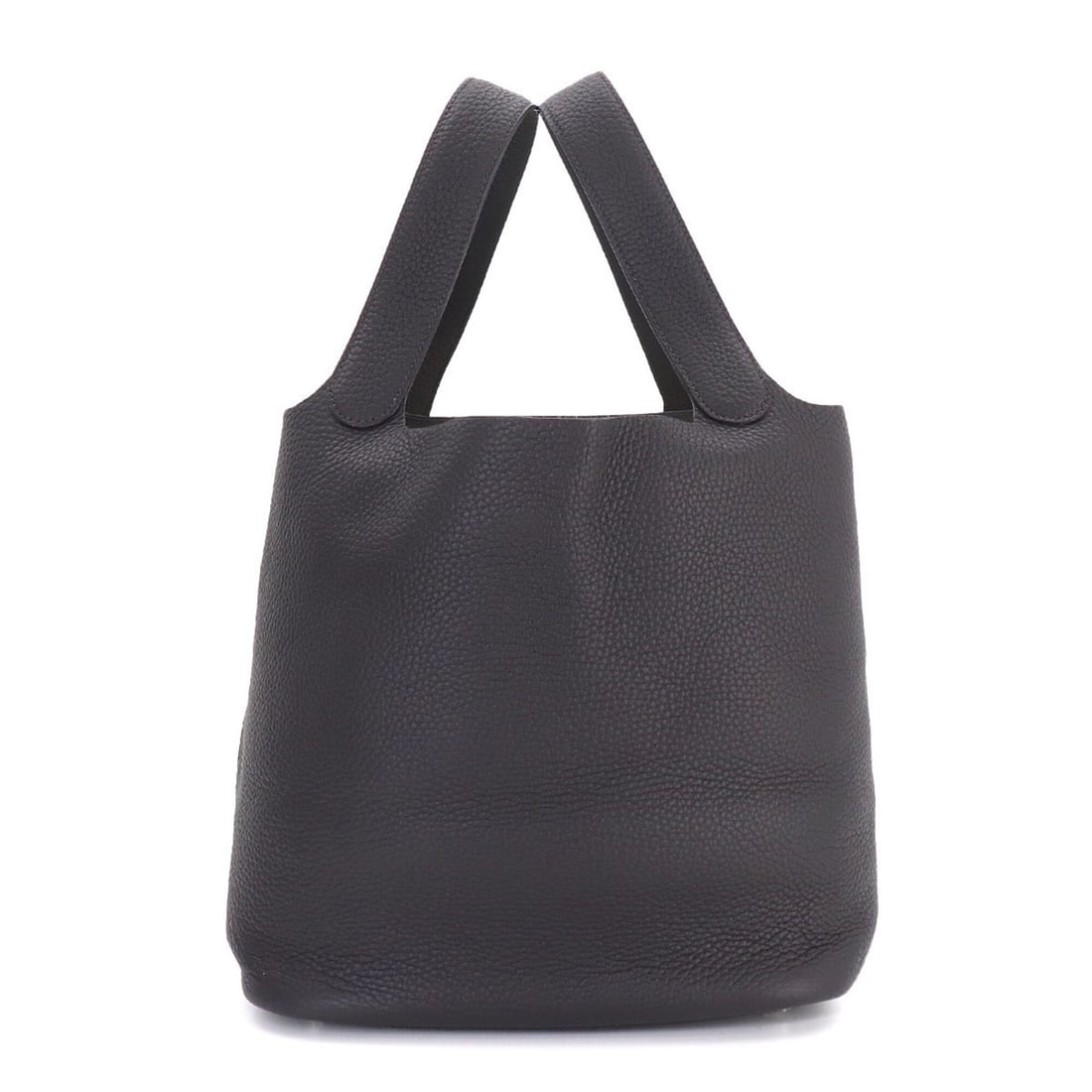 Piko Hermes Picotin Lock 26 GM Handbag, Taurillon Clemence Leather, Prenoir T Stamp, Silver: --- Catalog ---Category: SizeSize (HxWxD): 26cm x 26cm x 21.5cm / 10.23'' x 10.23'' x 8.46''Category: DesignType: HandbagColor: PurpleGender: WomenMaterial: Leather Category: GeneralBrand: Piko--- Ite