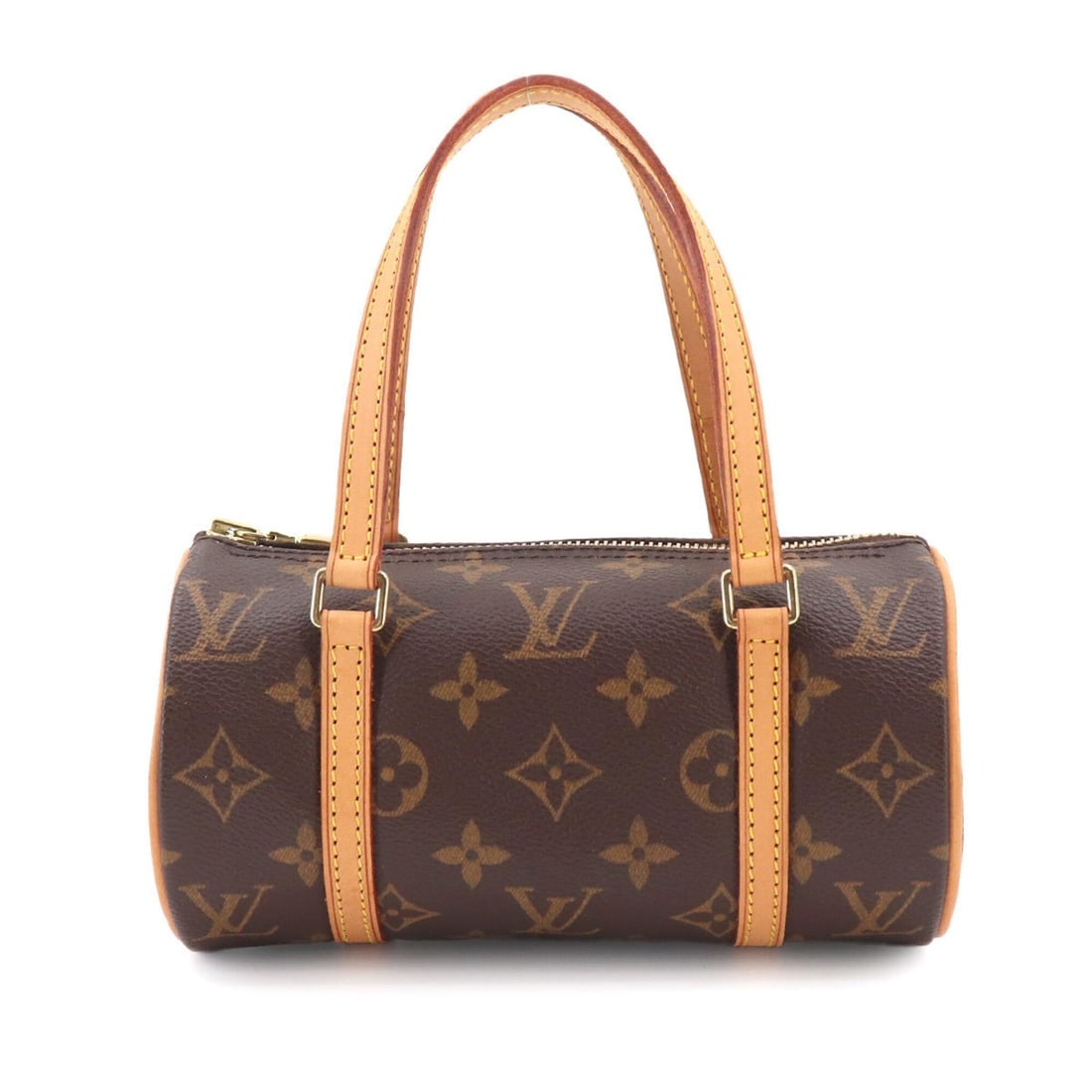 Louis Vuitton Papillon 19 Monogram Handbag M51389 Gold Hardware: --- Catalog ---Category: SizeSize (HxWxD): 9.5cm x 19cm x 9.5cm / 3.74'' x 7.48'' x 3.74''Category: DesignType: HandbagColor: BrownGender: WomenMaterial: Monogram Category: GeneralMPN: M51389Brand: Lo