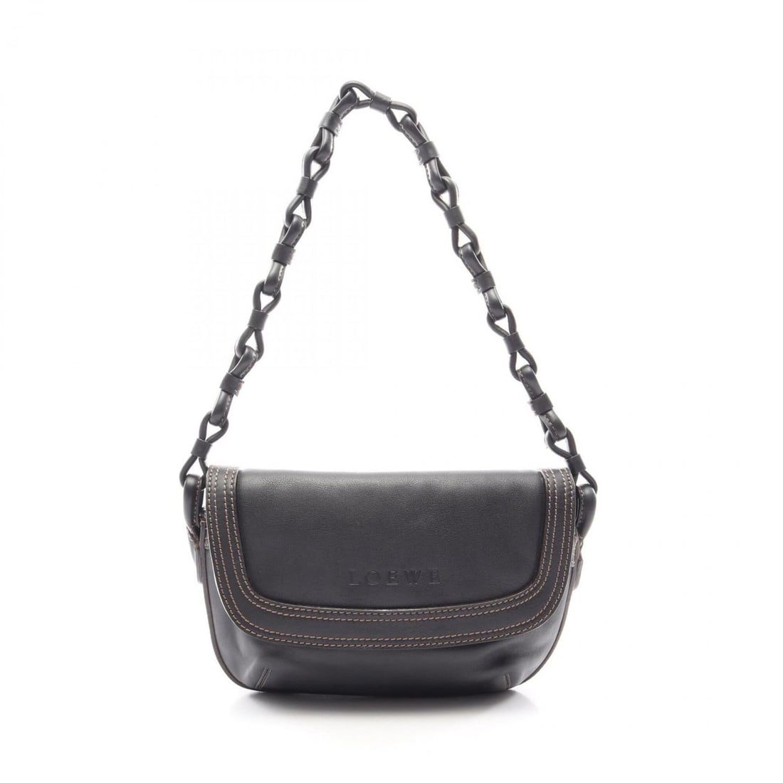 Loewe LOEWE Shoulder Bag Handbag Leather Women's Black: --- Catalog ---Category: SizeSize (HxWxD): 19cm x 23cm x 6cm / 7.48'' x 9.05'' x 2.36''Category: DesignType: Handbag, Shoulder bagColor: BlackGender: WomenMaterial: Leather Category: GeneralBrand: Loe