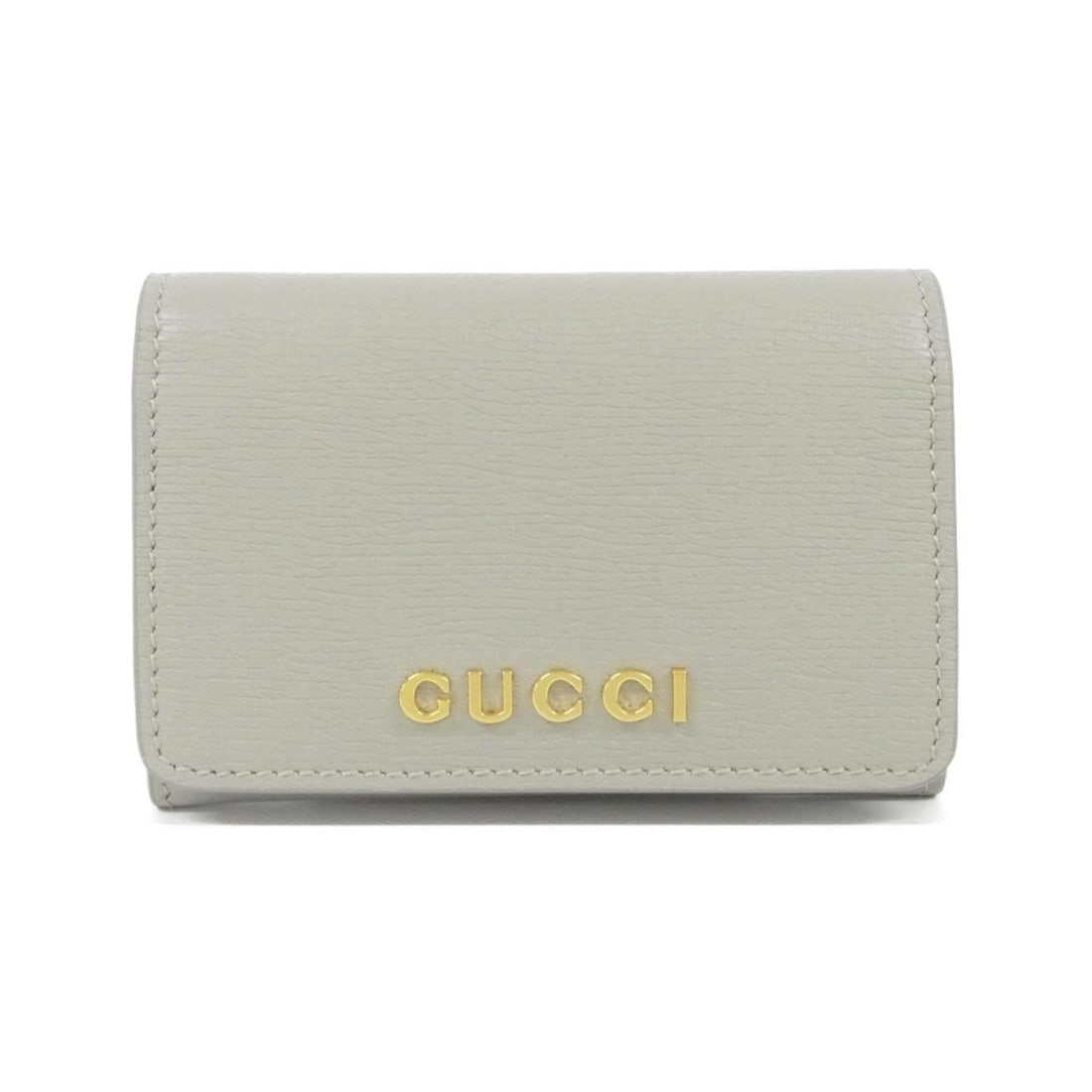 Gucci 790101 0OP0N Business Card Holder/Card Case: --- Catalog ---Category: DesignType: Business card caseColor: Light grayGender: WomenMaterial: Leather Category: GeneralBrand: GucciCategory: Physical PropertiesSize (HxWxD): 8cm x 11cm x 2.5cm / 3.14