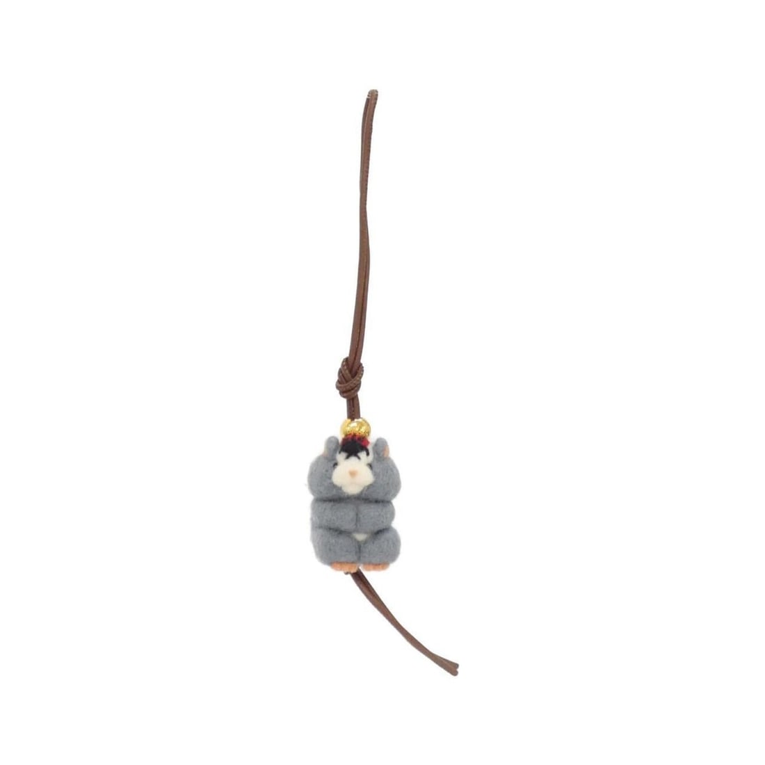 Loewe Hamster Charm CA36232X34 Accessory Bag: --- Catalog ---Category: SizeChain Length: 270.00mm / 10.63''Size (HxWxD): 60.00mm x 40.00mm / 2.36'' x 1.57''Category: DesignType: Handbag charmColor: GrayGender: WomenMaterial: LeatherLeather/Fur