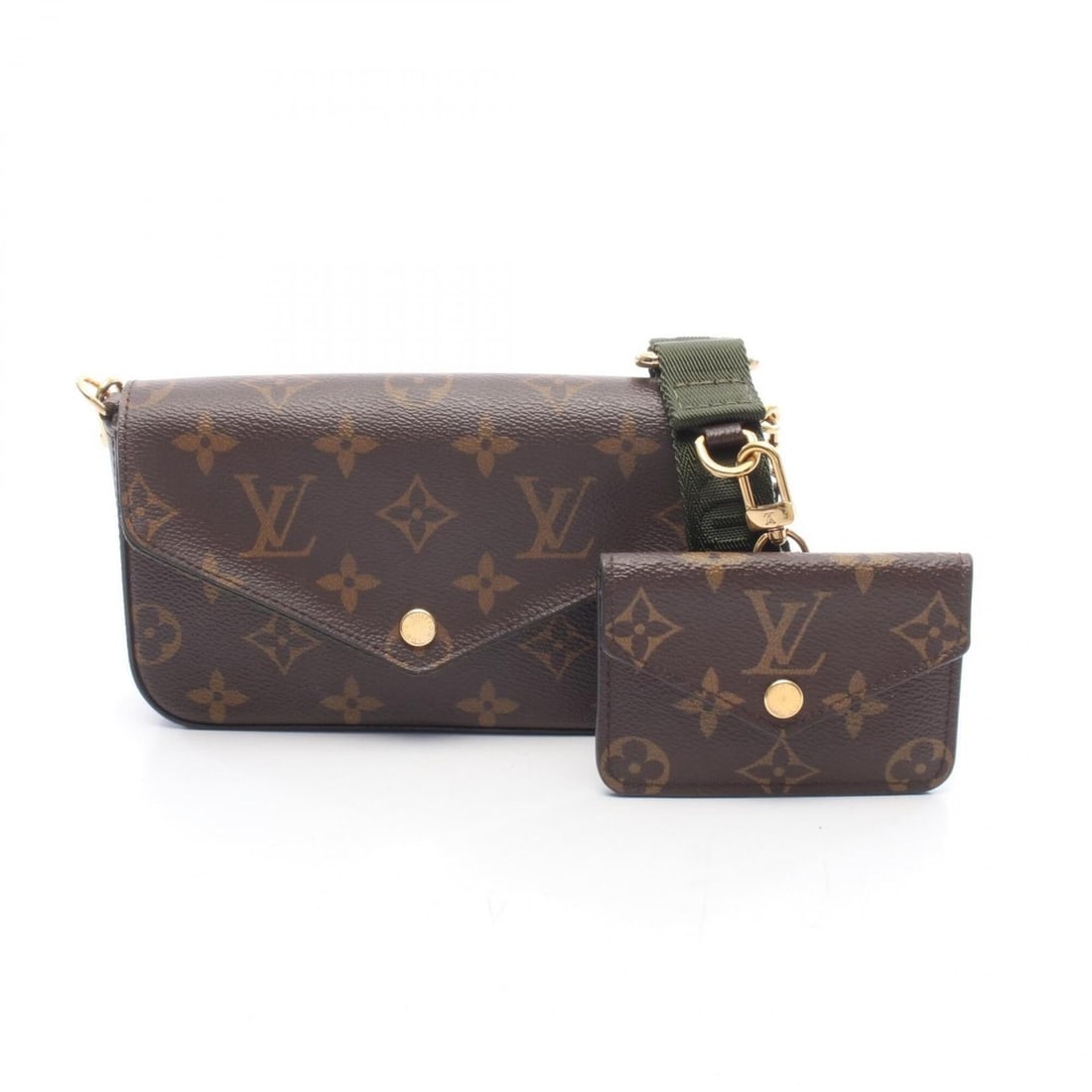 Louis Vuitton Multi Pochette Felicie Monogram Shoulder Bag/Handbag, Coated Canvas, Women's, (1 of 7)