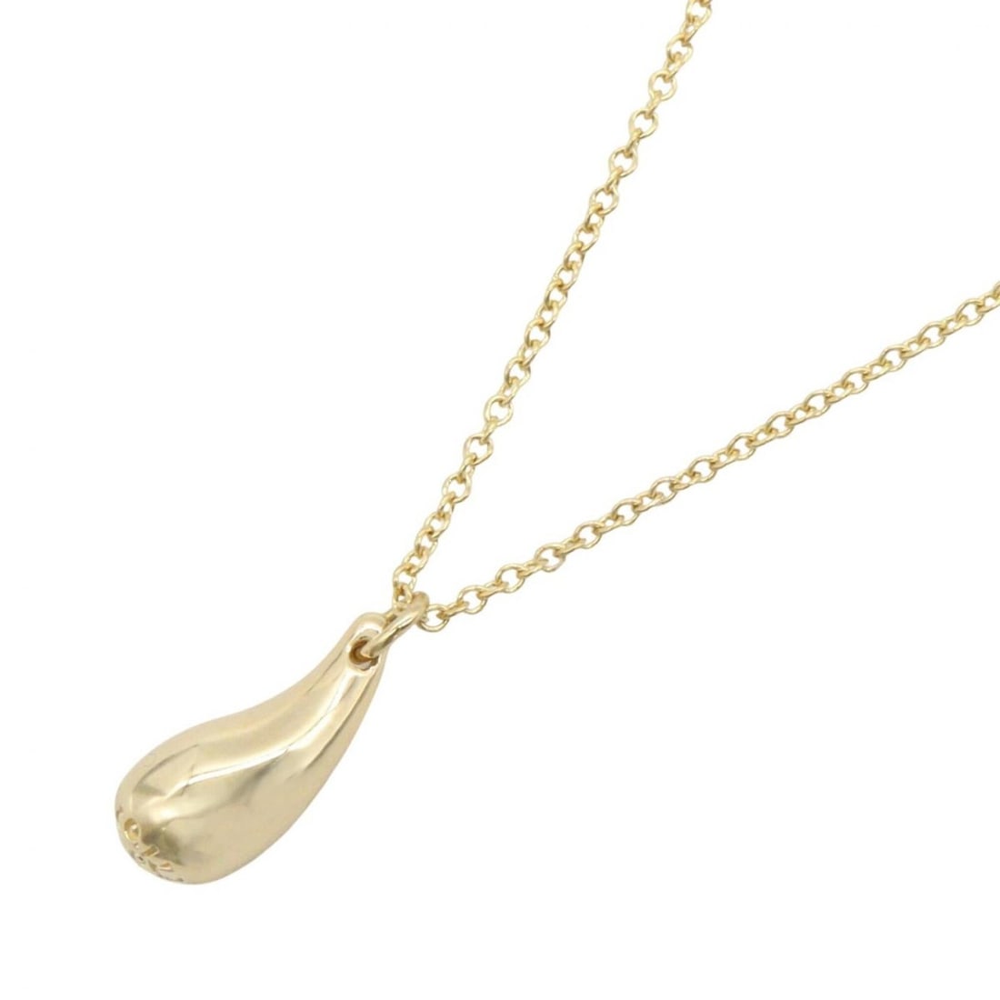 Tiffany & Co. Teardrop Necklace, 18K (Yellow Gold), Women's Jewelry, Gold Tone: --- Catalog ---Category: SizePendant Size: 5mm x 12mm / 0.19'' x 0.47''Neck Circumference: 41 cm / 16.14''Category: DesignColor: GoldGender: WomenMaterial: Yellow gold (18K)Necklace Type: NecklaceCate