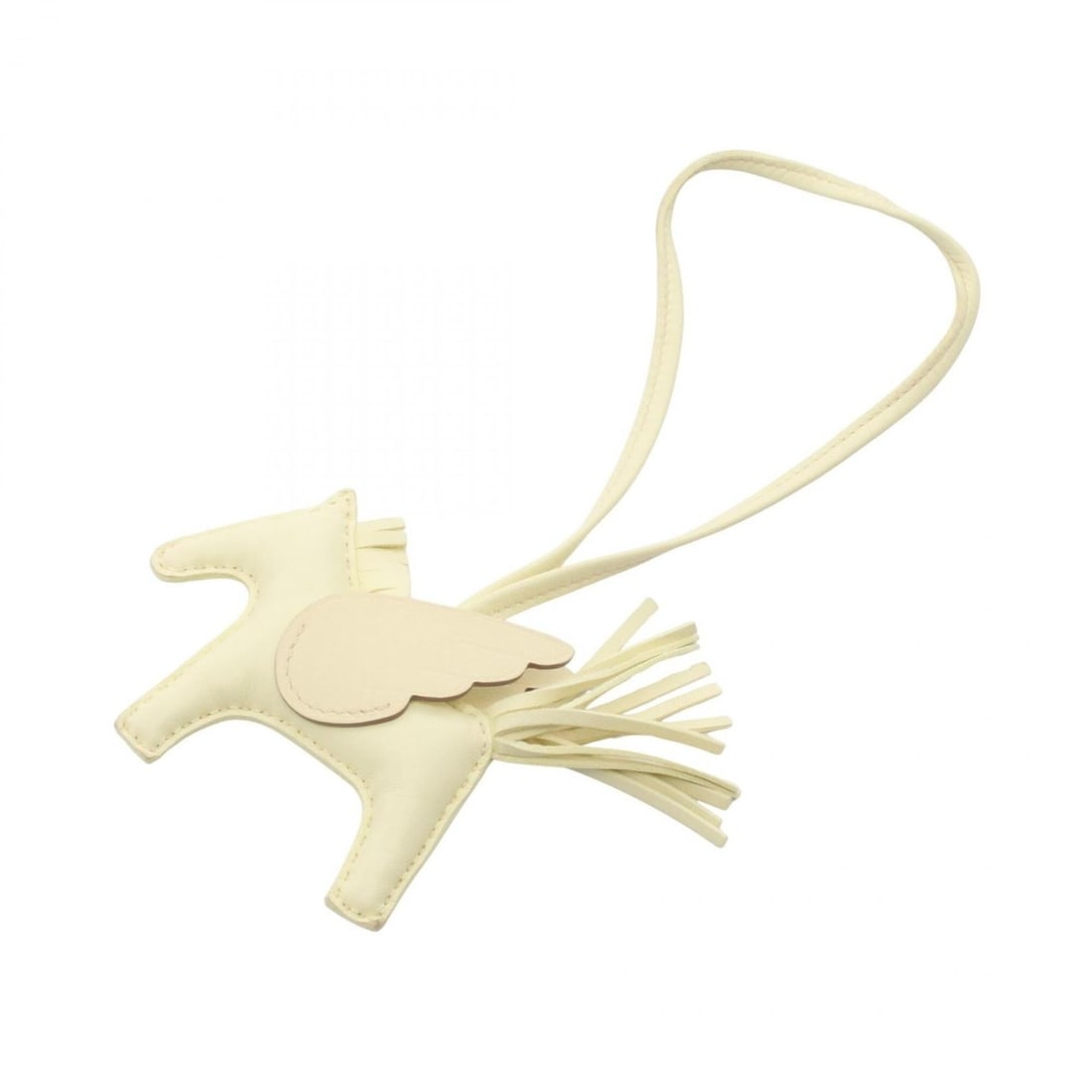 Hermes Rodeo Pegasus PM Jaune Milton Charm Accessory Agneau Milo Veau Swift Leather Women's Yellow: --- Catalog ---Category: DesignType: Handbag charmColor: YellowGender: WomenMaterial: Agneau Milo, Swift leatherCategory: GeneralBrand: Hermes--- Item List ---Section: ConditionRanking: Rank A Used - 