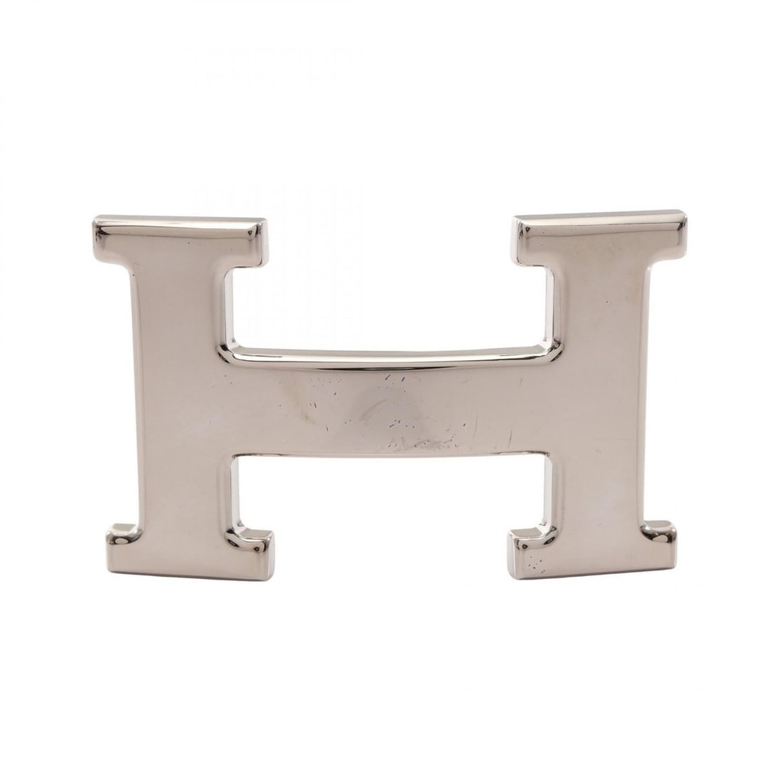 Hermes Constance H-Buckle Accessory, Metal, Men's/Women's, Silver Tone: --- Catalog ---Category: SizeBuckle Size: 3.7cm x 6cm / 1.45'' x 2.36''Category: DesignType: Standard beltColor: SilverGender: Men,WomenMaterial (Buckle): MetalCategory: GeneralBrand: Hermes--- Item L