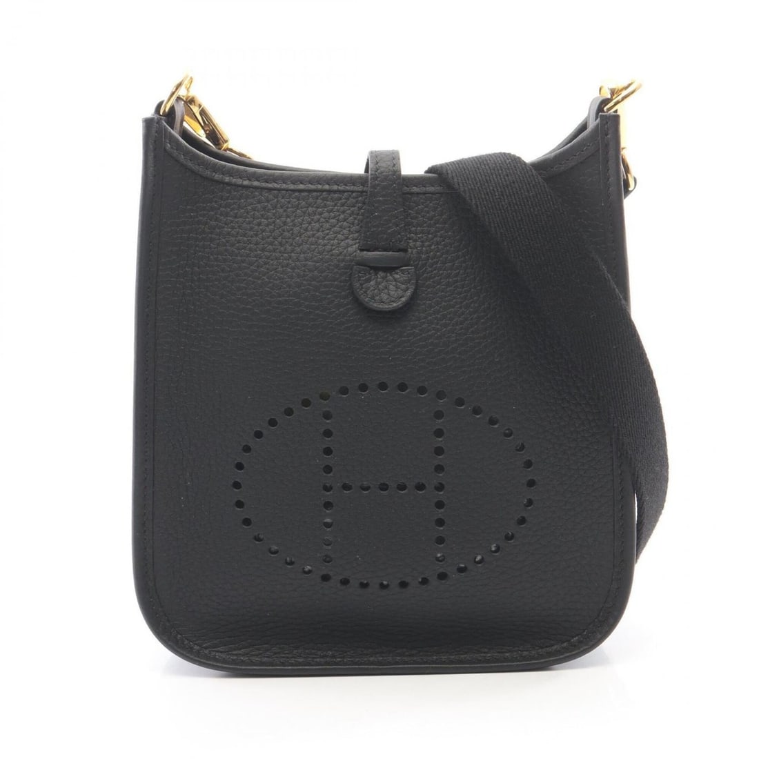 Hermes Evelyne TPM Amazon Shoulder Bag Handbag Leather Taurillon Clemence Women's Black: --- Catalog ---Category: SizeSize (HxWxD): 18cm x 16.5cm x 5.5cm / 7.08'' x 6.49'' x 2.16''Category: DesignType: Handbag, Shoulder bagColor: BlackGender: WomenMaterial: Taurillon clemence leather Cate