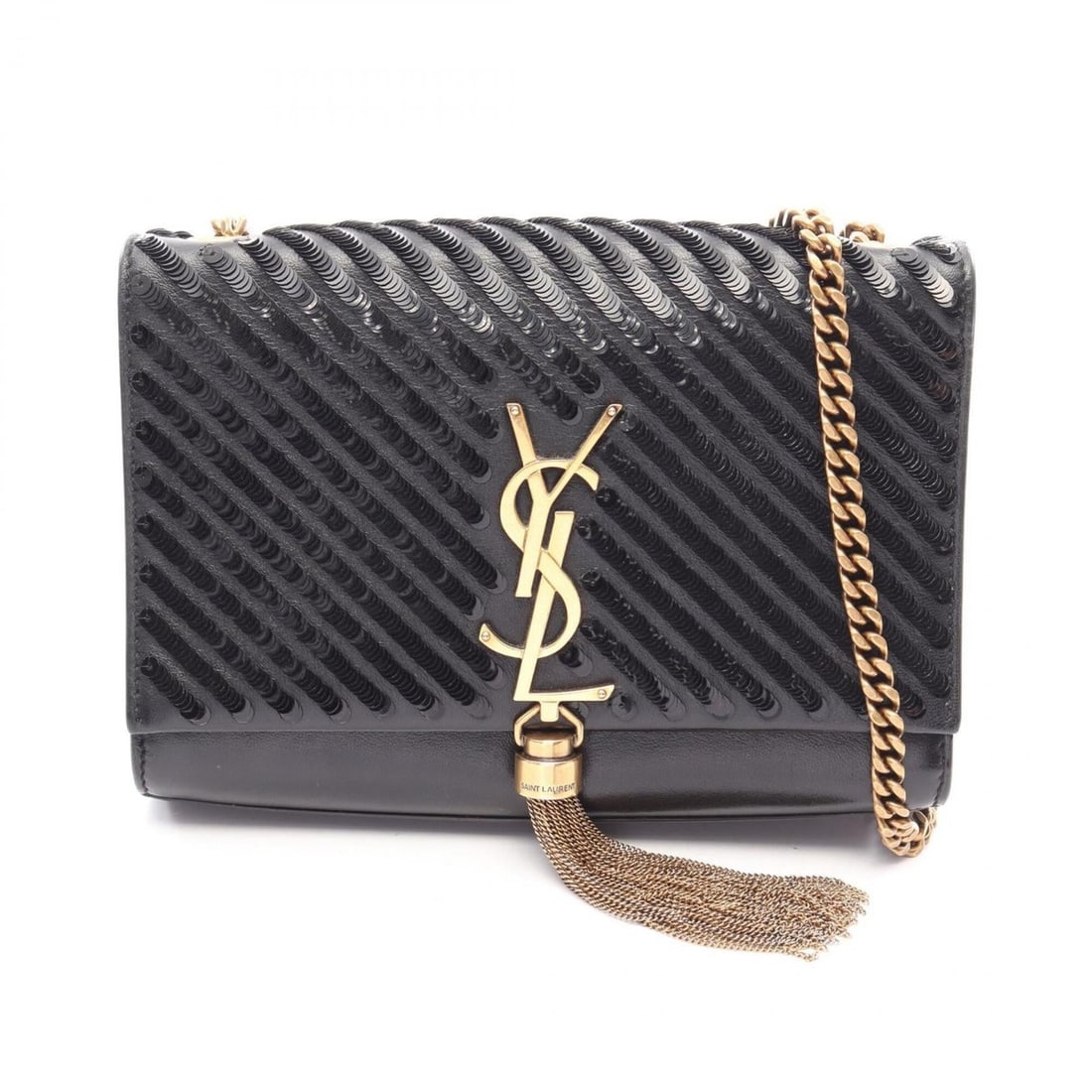Yves Saint Laurent Saint Laurent Paris Kate Tassel Shoulder Bag Handbag Leather Women's Black 513568: --- Catalog ---Category: SizeSize (HxWxD): 15cm x 20cm x 4cm / 5.9'' x 7.87'' x 1.57''Category: DesignType: Handbag, Shoulder bagColor: BlackGender: WomenMaterial: Leather Category: GeneralMPN: 513568