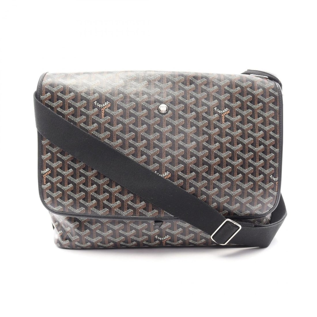 Goyard Capetian MM Shoulder Bag/Handbag, Coated Canvas and Leather, Women's, Black/Multicolor,: --- Catalog ---Category: SizeSize (HxWxD): 28cm x 35cm x 13cm / 11.02'' x 13.77'' x 5.11''Category: DesignType: Handbag, Shoulder bagColor: Black, Multi-colorGender: WomenMaterial: Coated canvas , PVC