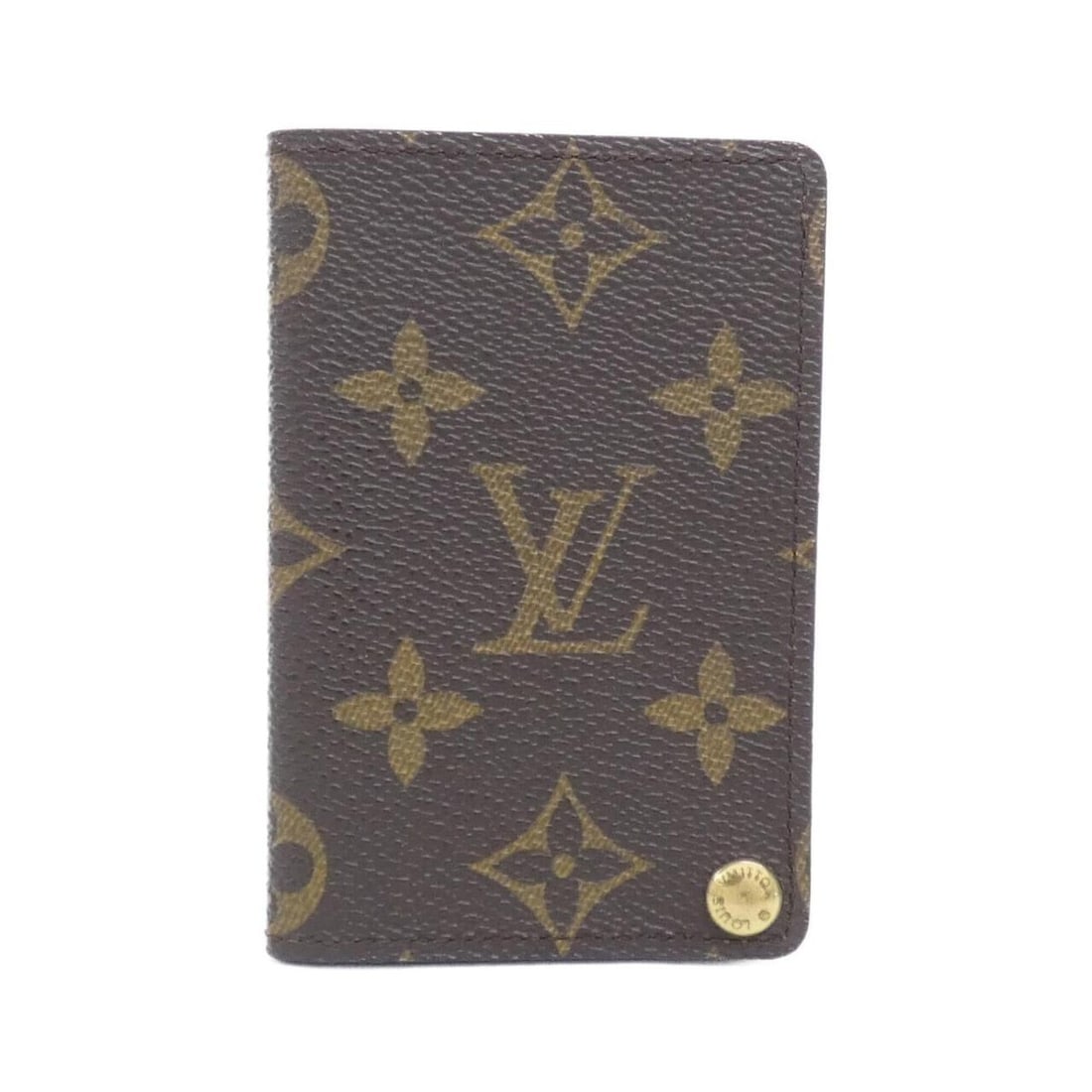 Louis Vuitton Monogram Porte Cartes Credit Pression M60937 Business Card Holder/Card Case (1 of 6)