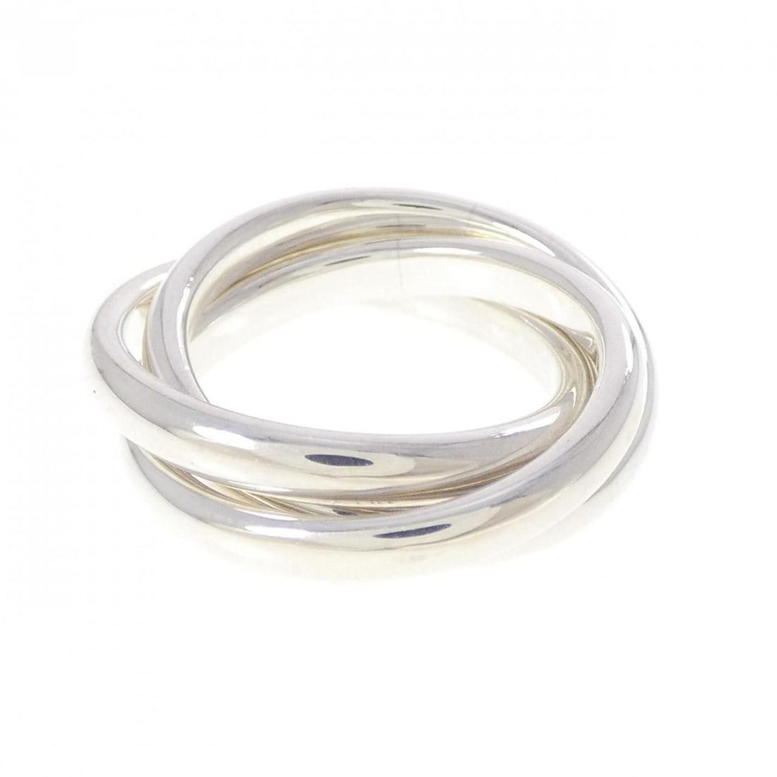 Tiffany Rolling Ring: --- Catalog ---Category: SizeJP Size: 8US Size: 4.5Category: DesignType: Band ringGender: WomenMaterial: Silver 925Category: GeneralBrand: Tiffany--- Item List ---Section: ConditionRanking: Rank SA
