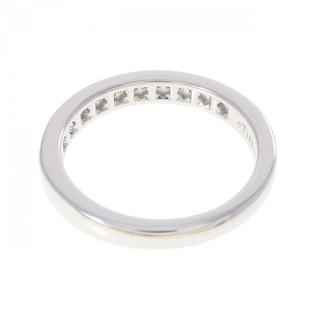 Tiffany Half Circle Channel Setting Ring - 3