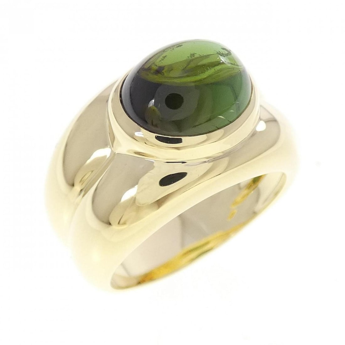 Tiffany & Co. Tourmaline Ring: --- Catalog ---Category: SizeJP Size: 15US Size: 7.5Category: DesignType: Band ringGender: WomenMaterial: Yellow gold (18K)Category: GeneralBrand: Tiffany--- Item List ---Section: ConditionRanking:
