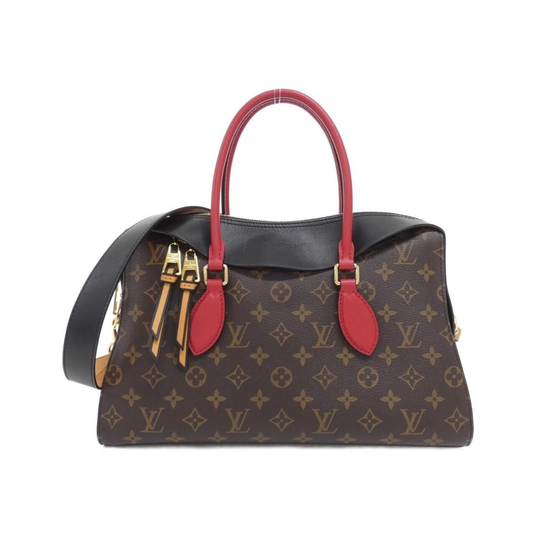 Louis Vuitton Monogram Tuileries Tote M41454 Handbag: --- Catalog ---Category: SizeSize (HxWxD): 24cm x 35cm x 13cm / 9.44'' x 13.77'' x 5.11''Category: DesignType: Tote bagColor: Black, MarronGender: WomenMaterial: Coated canvas Category: GeneralBrand: 
