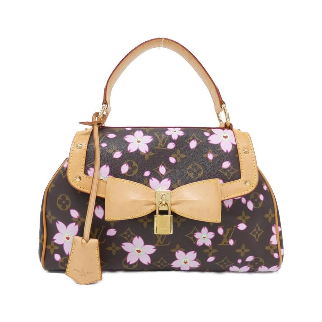 Louis Vuitton Monogram Cherry Blossom (LV x TM) Sac Retro PM M92012 Handbag: --- Catalog ---Category: SizeSize (HxWxD): 20cm x 30cm x 8cm / 7.87'' x 11.81'' x 3.14''Category: DesignType: HandbagColor: MarronGender: WomenMaterial: Coated canvas Category: GeneralBrand: Louis Vui