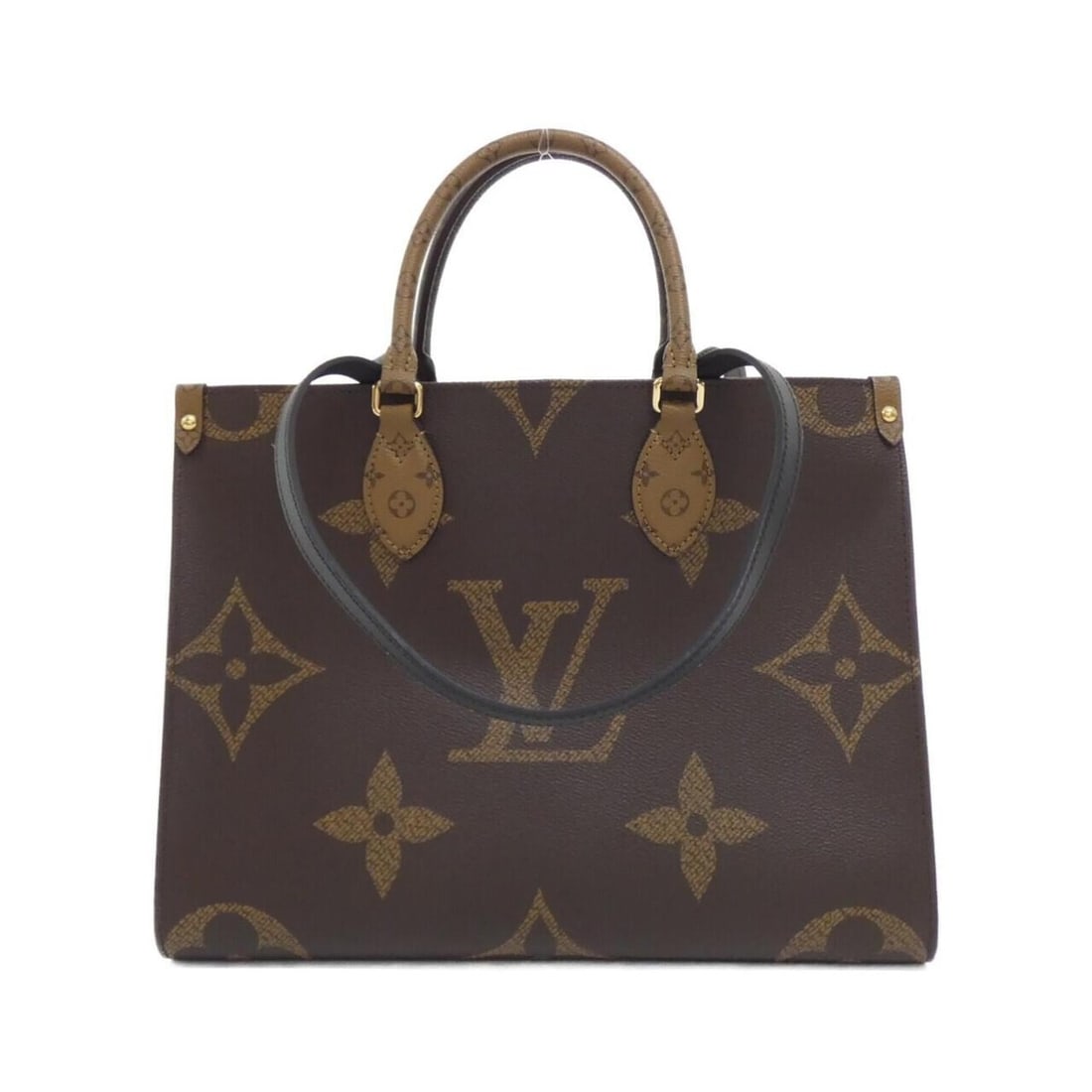 Louis Vuitton Monogram Giant OnTheGo MM M45321 Handbag: --- Catalog ---Category: SizeSize (HxWxD): 26cm x 35cm x 13cm / 10.23'' x 13.77'' x 5.11''Category: DesignType: HandbagColor: MarronGender: WomenMaterial: Coated canvas Category: GeneralBrand: Louis V