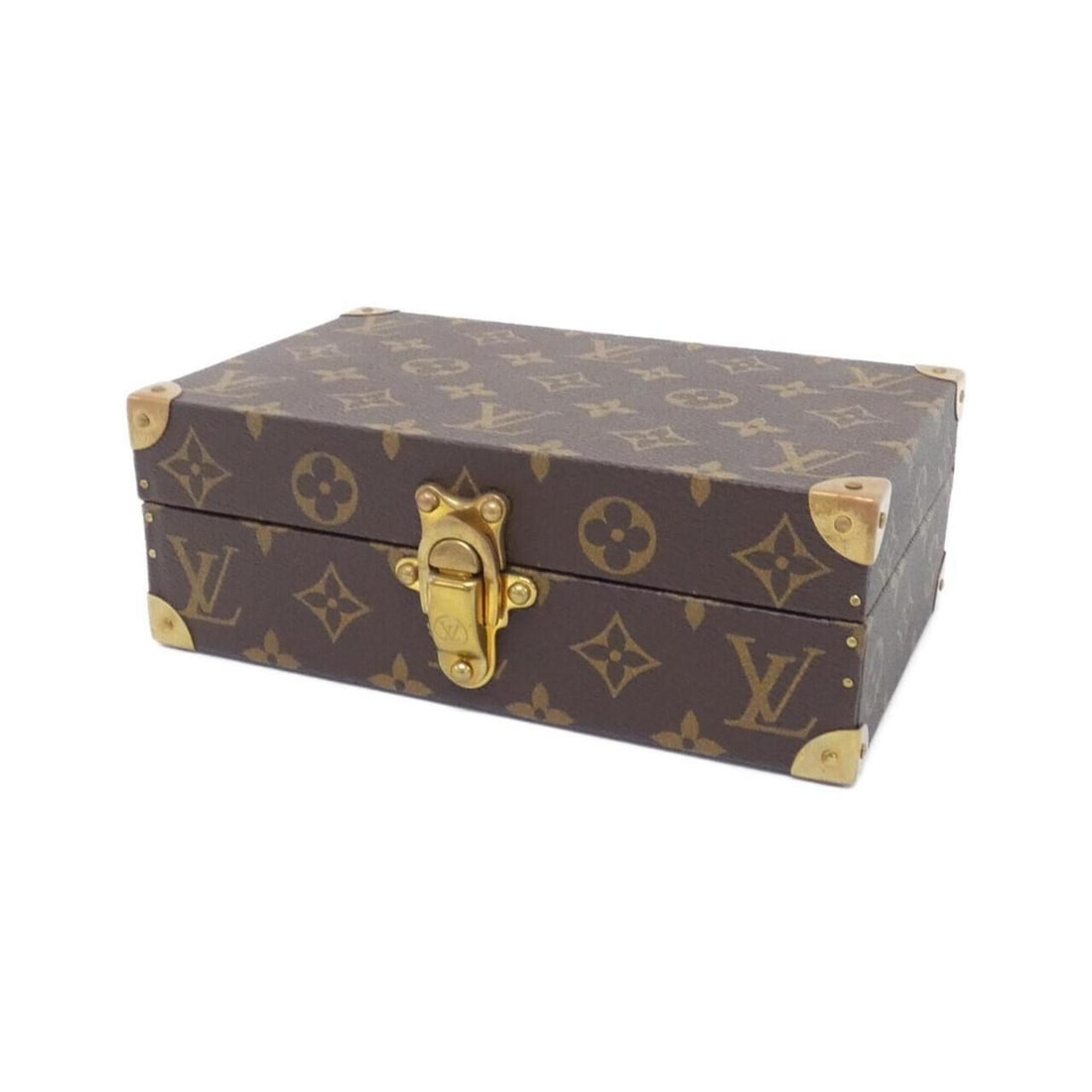 Louis Vuitton Monogram Coffret Polyvalent M41876 Jewelry Case: --- Catalog ---Category: SizeSize (HxWxD): 7cm x 20cm x 12cm / 2.75'' x 7.87'' x 4.72''Category: DesignType: Jewelry caseColor: Fuchsia, MarronMaterial: Coated canvasCategory: GeneralBrand: Louis