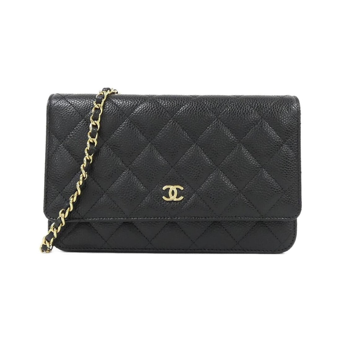 Chanel Timeless Classic Line AP0250 Wallet Chain: --- Catalog ---Category: SizeSize (HxWxD): 12cm x 19cm x 4cm / 4.72'' x 7.48'' x 1.57''Category: DesignType: Chain/Shoulder walletColor: Black, BordeauxGender: WomenMaterial: Grained Calfskin