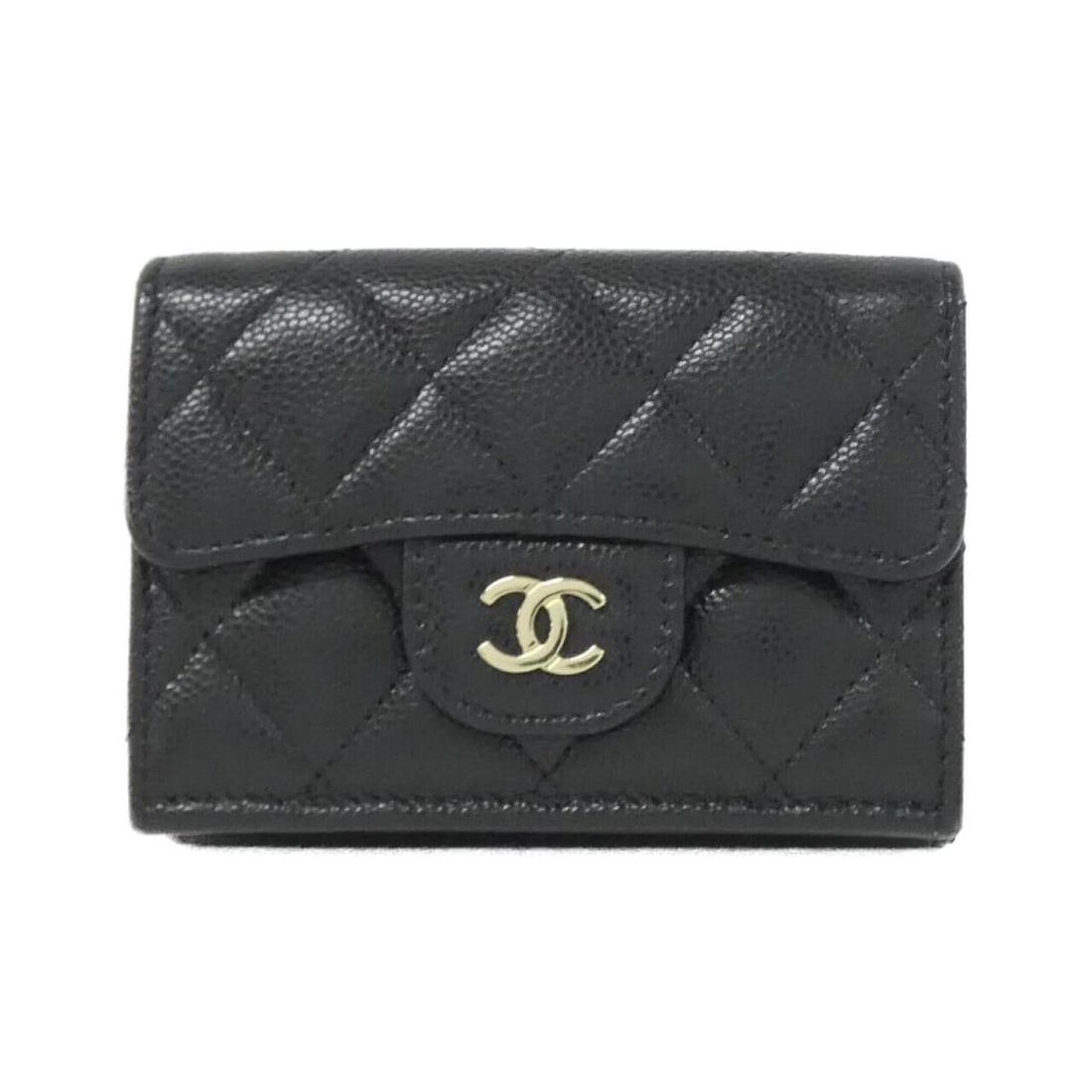 Chanel Timeless Classic Line AP0230 Wallet: --- Catalog ---Category: SizeSize (HxWxD): 8cm x 11cm x 3cm / 3.14'' x 4.33'' x 1.18''Category: DesignType: Wallet (tri-fold)Color: Black, BordeauxGender: WomenMaterial: Grained Calfskin Category: