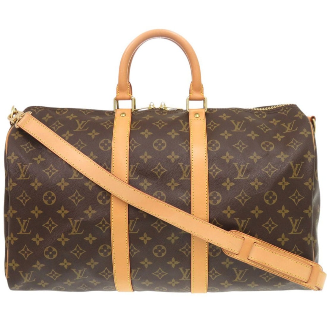 Louis Vuitton Keepall Bandoulière 45 Monogram M41418 Boston Bag LV 0431 LOUIS VUITTON: --- Catalog ---Category: SizeSize (HxWxD): 26cm x 45cm x 20cm / 10.23'' x 17.71'' x 7.87''Category: DesignType: Boston bagColor: Brown, MonogramGender: Men,WomenMaterial: Monogram Category: GeneralMPN