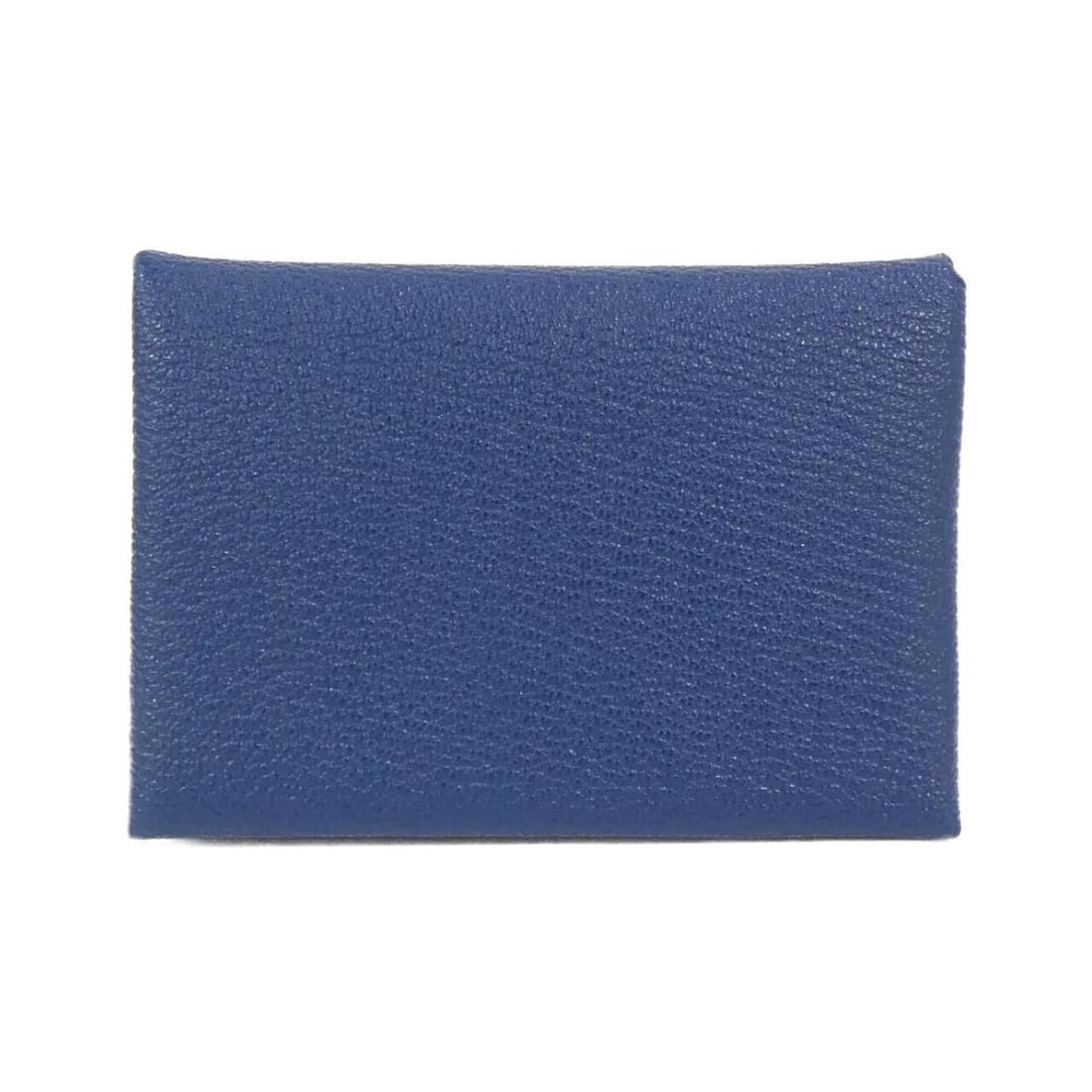 Hermes Calvi Duo 082977CK Wallet/Coin Case: --- Catalog ---Category: SizeSize (HxWxD): 7cm x 10.5cm x 1.5cm / 2.75'' x 4.13'' x 0.59''Category: DesignType: Coin purse/coin caseColor: Blue, NavyGender: Men,WomenMaterial: Chevre leather Category:
