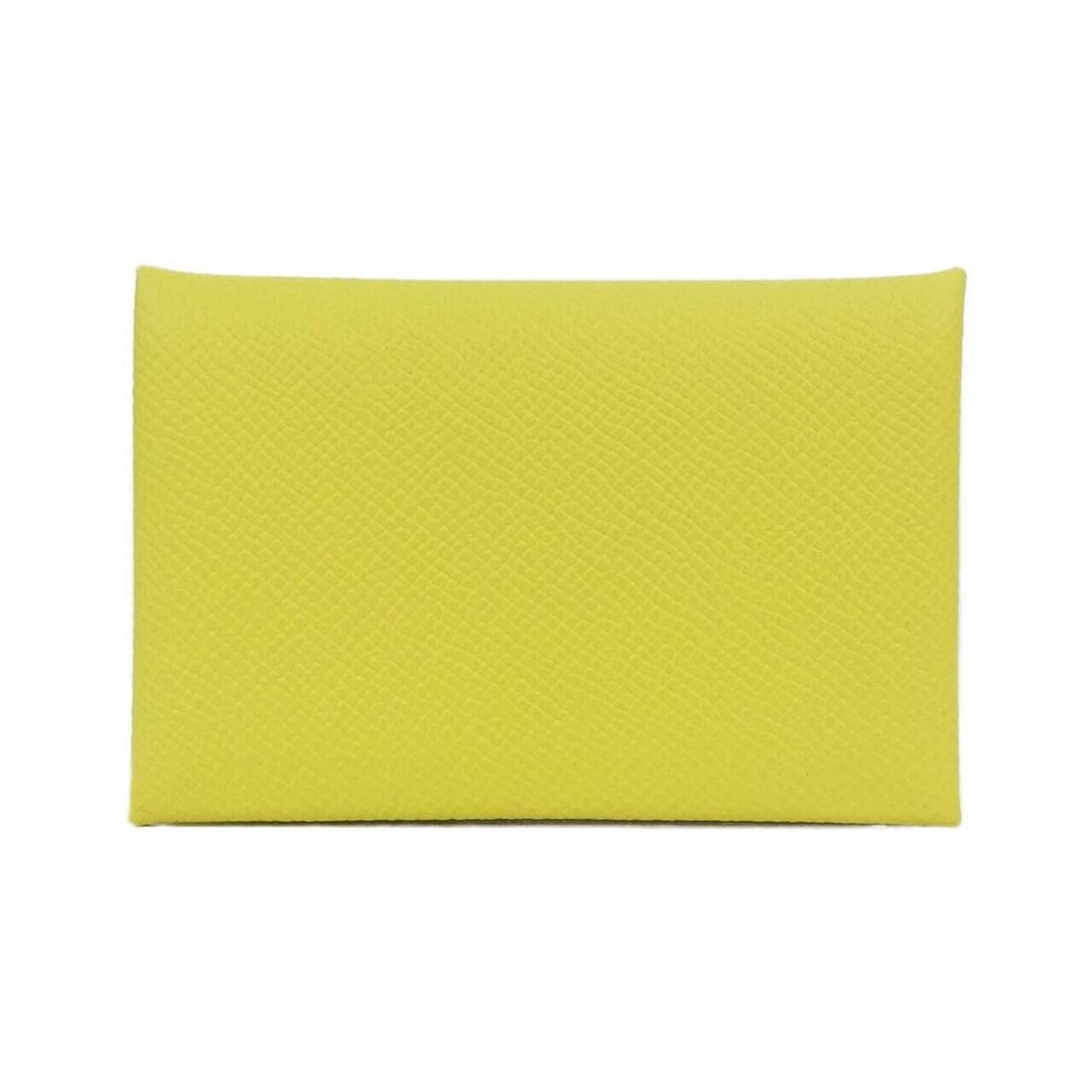 Hermes Calvi 044164CK Business Card Holder/Card Case: --- Catalog ---Category: DesignType: Card caseColor: LimeGender: Women,MenMaterial: Epsom leather Category: GeneralMPN: 044164CKBrand: HermesCategory: Physical PropertiesSize (HxWxD): 7cm x 10.5cm x 1