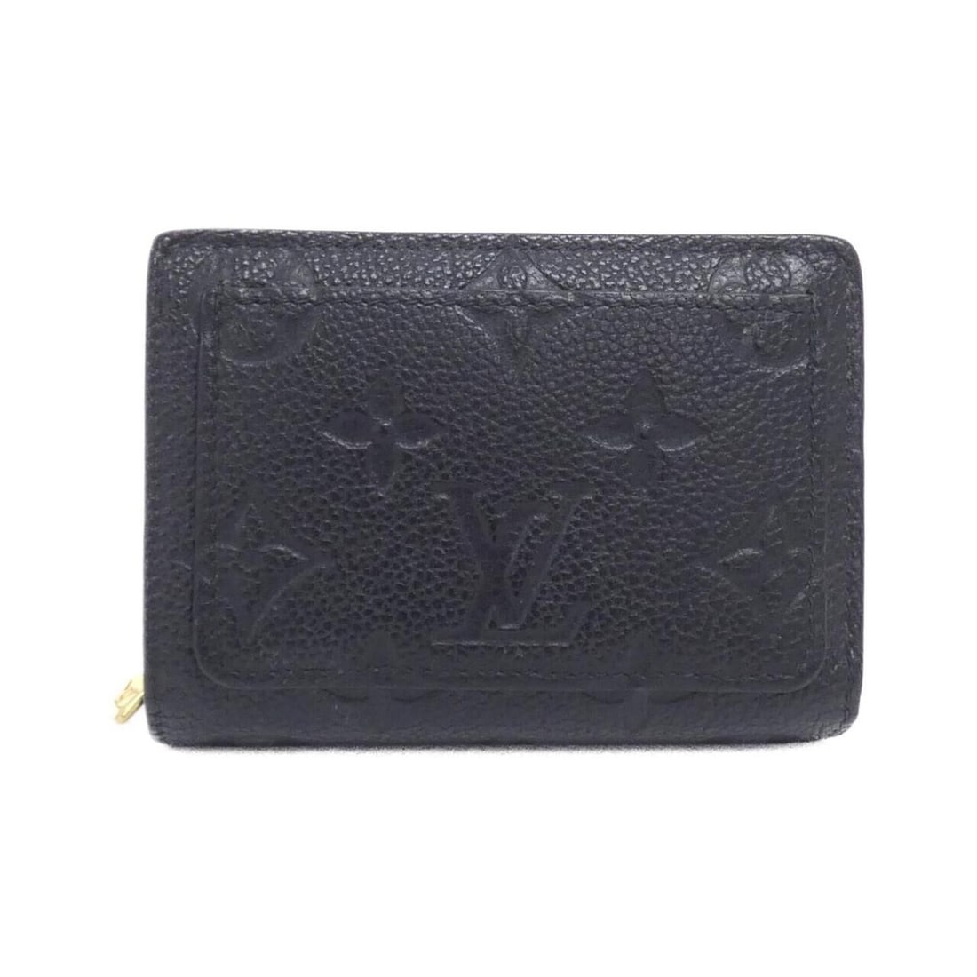 Louis Vuitton Monogram Empreinte Portefeuille Claire M29202 Wallet: --- Catalog ---Category: SizeSize (HxWxD): 9cm x 11cm x 3cm / 3.54'' x 4.33'' x 1.18''Category: DesignType: Wallet (tri-fold)Color: BlackGender: Women,MenMaterial: Leather Leather/Fur Type: Calf leath