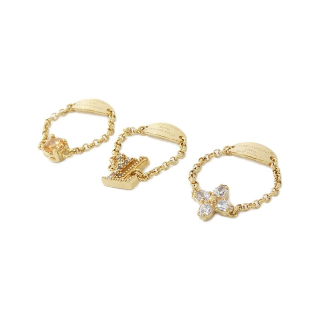 Louis Vuitton Set Ring Lady LV S M1695S (1 of 5)