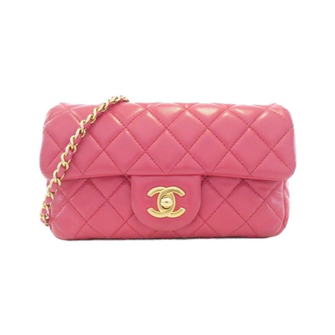 Chanel AS1787 Shoulder Bag: --- Catalog ---Category: SizeSize (HxWxD): 12cm x 20cm x 7cm / 4.72'' x 7.87'' x 2.75''Category: DesignType: Shoulder bagColor: PinkGender: WomenMaterial: Leather Leather/Fur Type: LambskinCategory:
