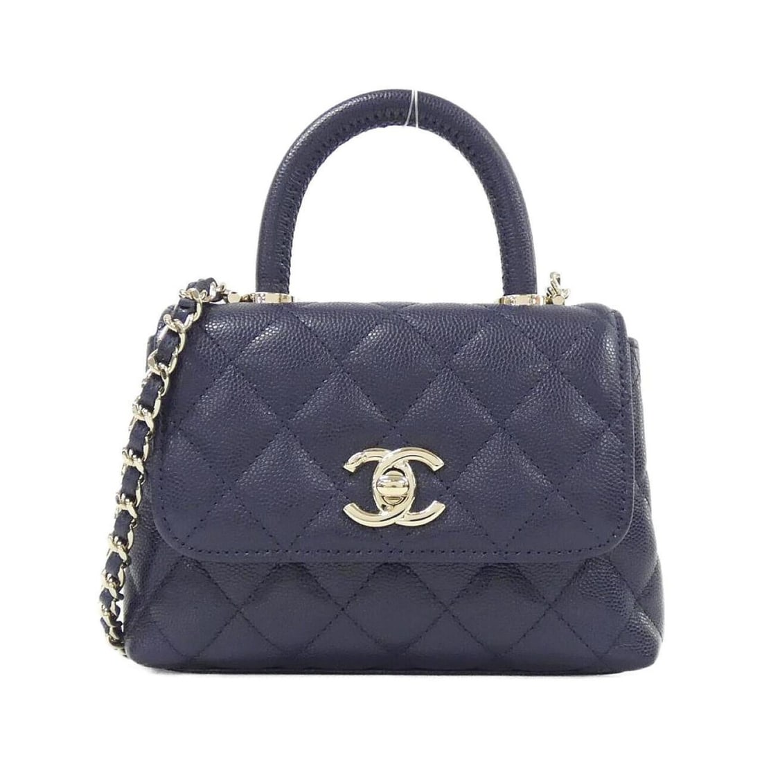 Chanel AP4244 Handbag, Clutch, Shoulder Bag: --- Catalog ---Category: SizeSize (HxWxD): 12cm x 16cm x 5cm / 4.72'' x 6.29'' x 1.96''Category: DesignType: Handbag, Shoulder bagColor: NavyGender: WomenMaterial: Grained Calfskin Category: GeneralMP