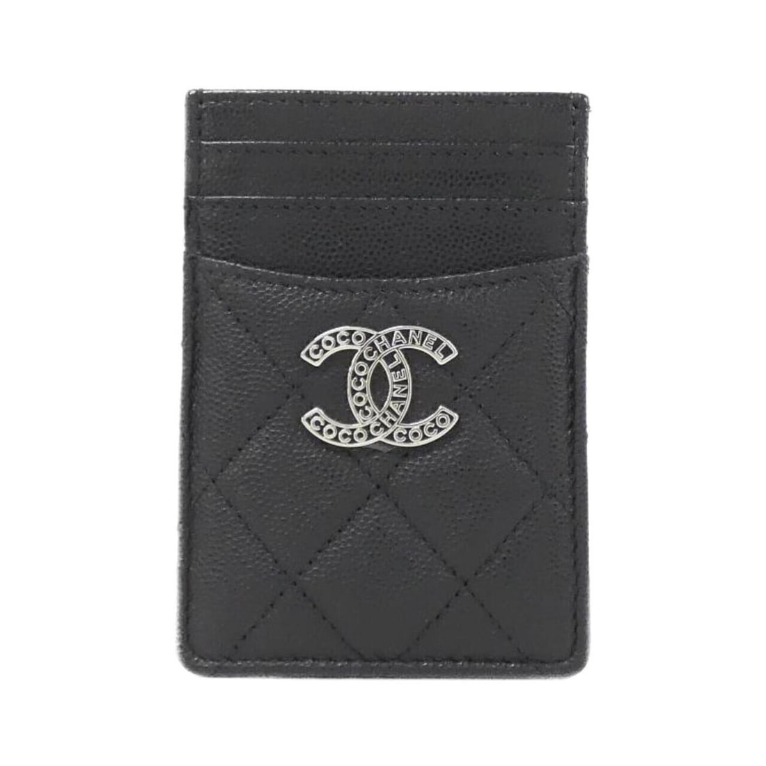 Chanel AP3835 Business Card Holder/Card Case: --- Catalog ---Category: DesignType: Card caseColor: BlackGender: WomenMaterial: Grained Calfskin Category: GeneralMPN: AP3835Brand: ChanelCategory: Physical PropertiesSize (HxWxD): 11.5cm x 8cm / 4.5