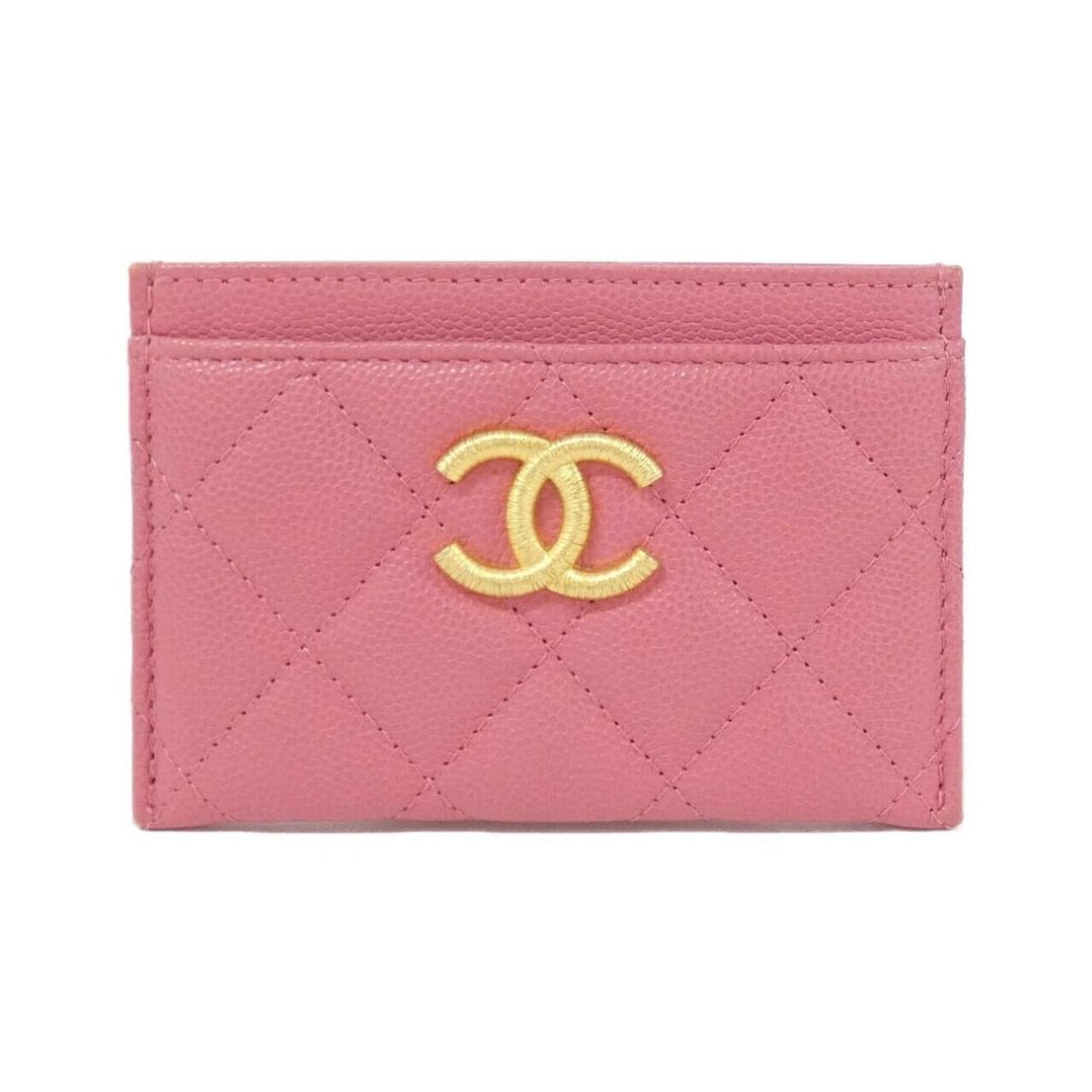 Chanel AP3524 Business Card Holder/Card Case: --- Catalog ---Category: DesignType: Card caseColor: PinkGender: WomenMaterial: Grained Calfskin Category: GeneralMPN: AP3524Brand: ChanelCategory: Physical PropertiesSize (HxWxD): 8cm x 11cm / 3.14''