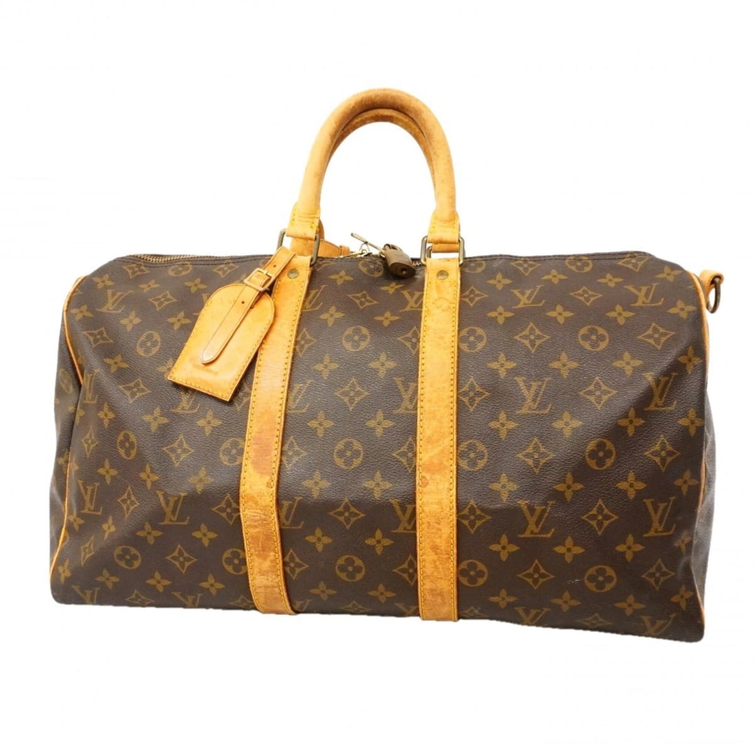 Louis Vuitton Bags - Boston Monogram Keepall Bandoulière 45 M41418 Brown Men's & Women's: --- Catalog ---Category: SizeSize (HxWxD): 27cm x 45cm x 20cm / 10.62'' x 17.71'' x 7.87''Category: DesignType: Boston bagColor: BrownGender: Men,WomenCategory: GeneralMPN: M41418Brand: Louis Vuitton-