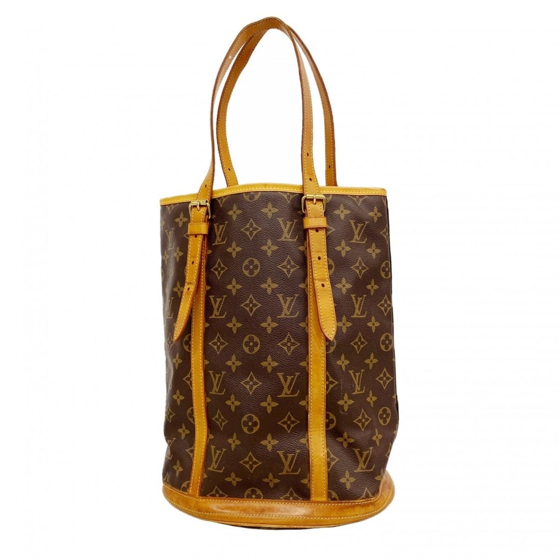 Louis Vuitton Monogram Bucket GM Tote Bag M42236 Brown (Women's): --- Catalog ---Category: SizeSize (HxWxD): 36cm x 27cm x 20cm / 14.17'' x 10.62'' x 7.87''Category: DesignType: Tote bagColor: BrownGender: WomenCategory: GeneralMPN: M42236Brand: Louis Vuitton--- Ite