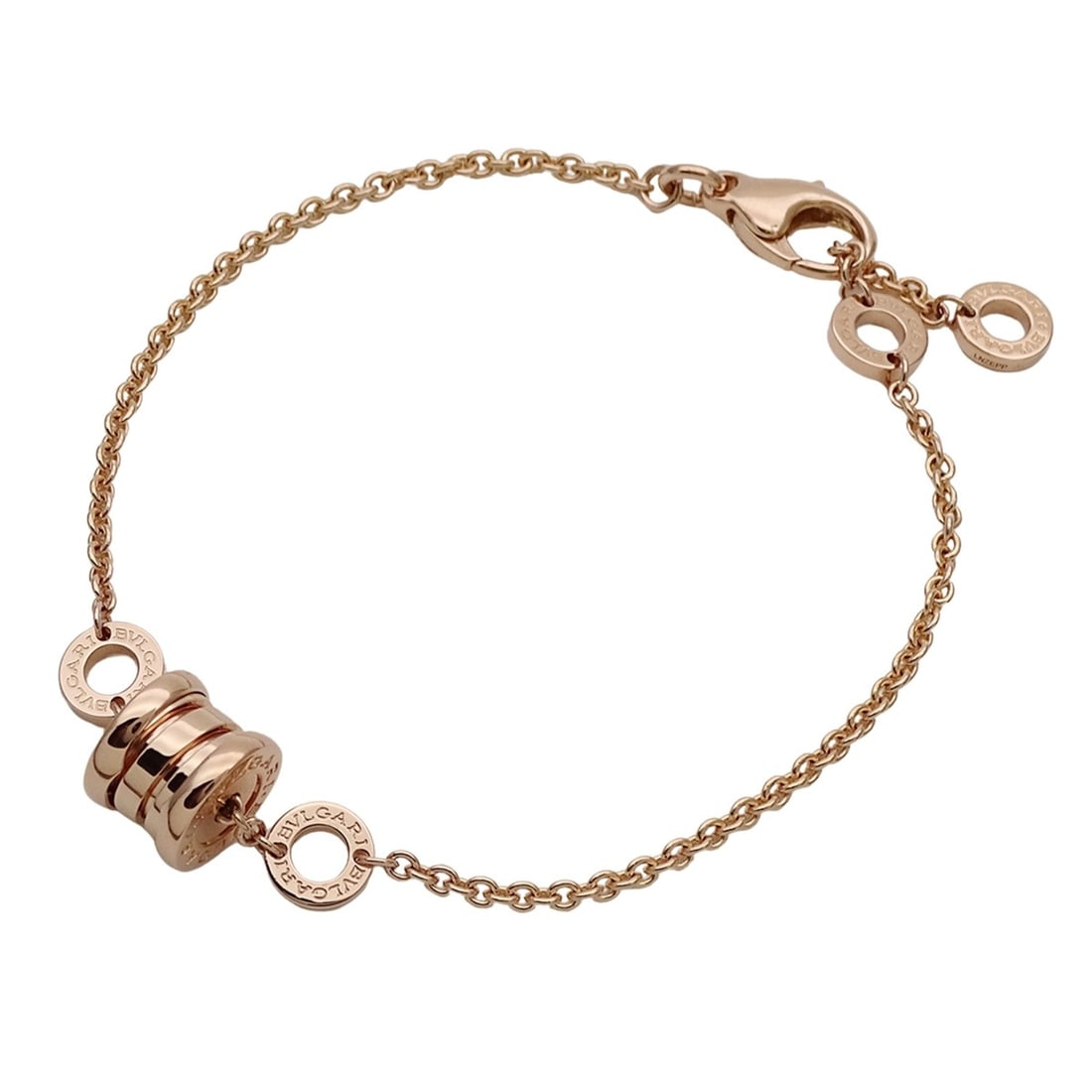 Bulgari BVLGARI Bracelet for Women, Brand Name, 750PG B-zero1 Element Pink Gold Jewelry: --- Catalog ---Category: SizeLength: 18.5cm / 7.28''Category: DesignType: Charm braceletColor: Pink goldGender: WomenMaterial: Pink gold (18K)Category: GeneralLine: B.zero1Brand: BvlgariCountry of Ori