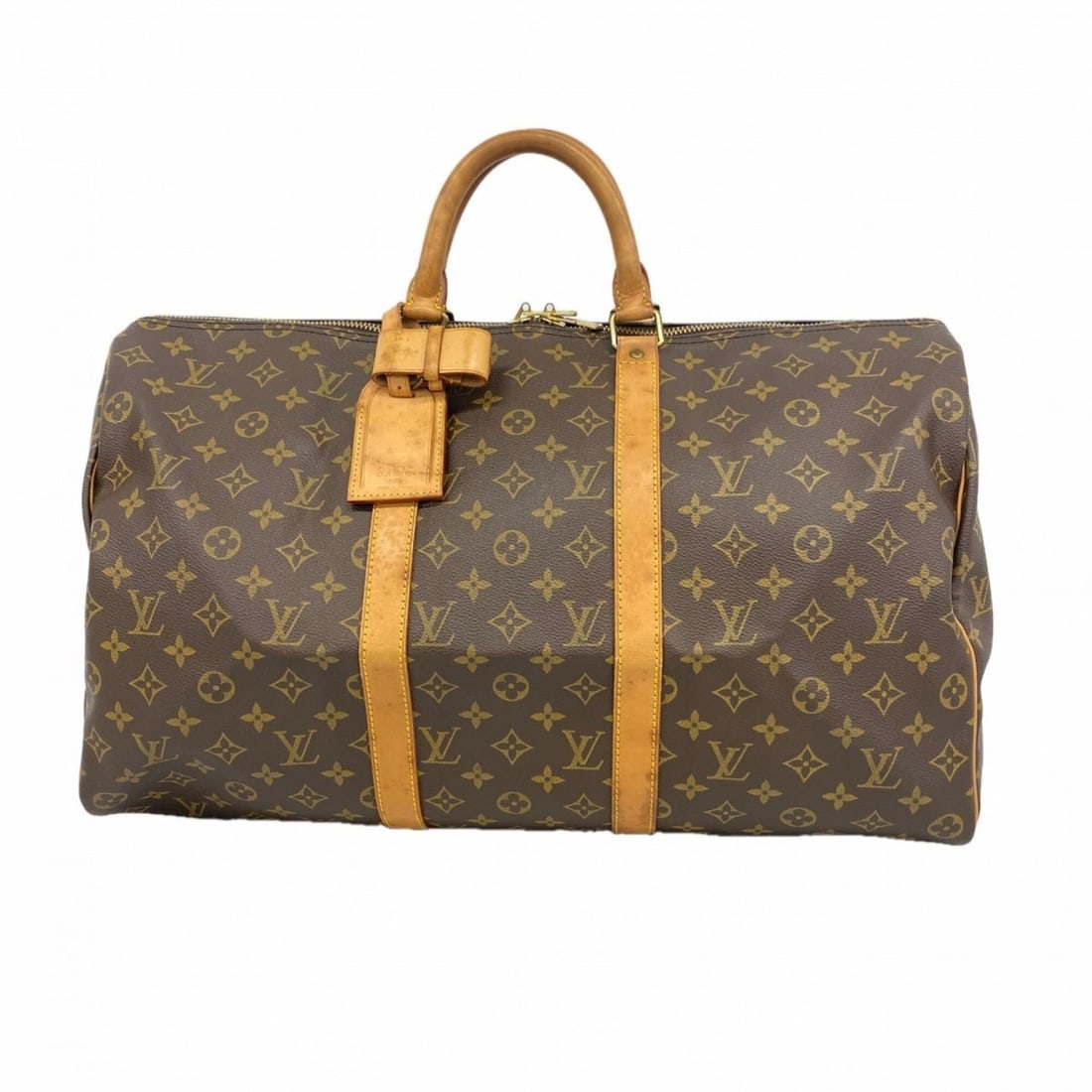 Louis Vuitton Bags - Boston Monogram Keepall 50 M41426 Brown Men's & Women's: --- Catalog ---Category: SizeSize (HxWxD): 28.5cm x 50cm x 22cm / 11.22'' x 19.68'' x 8.66''Category: DesignType: Boston bagColor: BrownGender: Men,WomenCategory: GeneralMPN: M41426Brand: Louis Vuitto