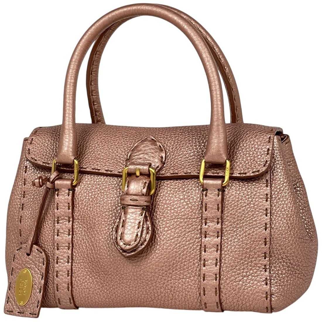 Fendi FENDI handbag Selleria Mini Linda leather pink 8BR486 women's: --- Catalog ---Category: SizeSize (HxWxD): 16cm x 23cm x 11.5cm / 6.29'' x 9.05'' x 4.52''Category: DesignType: HandbagColor: PinkGender: WomenMaterial: Leather Category: GeneralMPN: 8BR486Brand: Fend