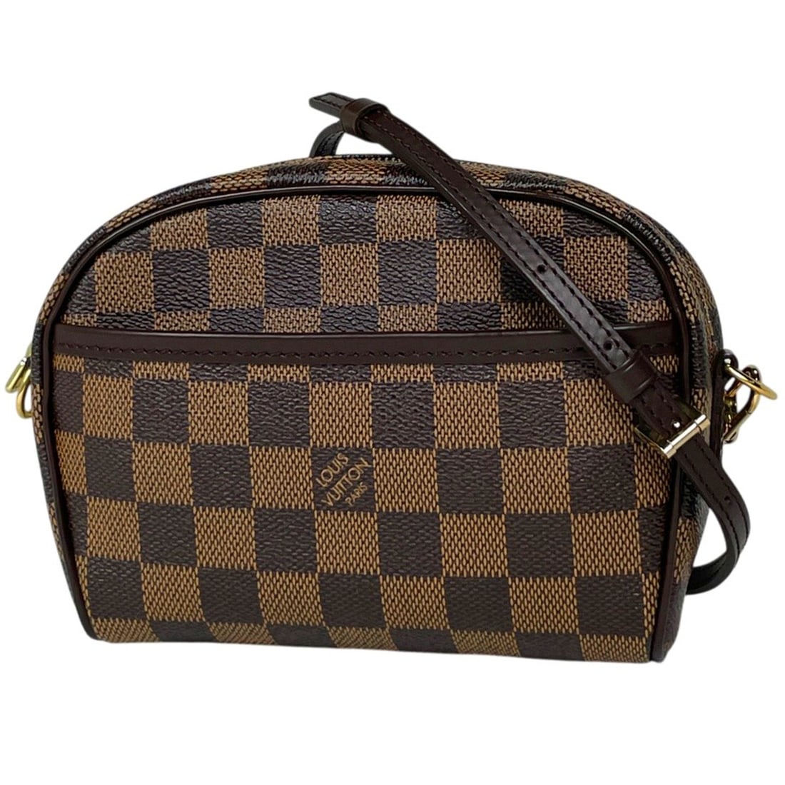 Louis Vuitton Pochette Ipanema Shoulder Bag, Damier Brown, N51296, Women's: --- Catalog ---Category: SizeSize (HxWxD): 13.5cm x 18cm x 4cm / 5.31'' x 7.08'' x 1.57''Category: DesignType: Pochette, Shoulder bagColor: BrownGender: WomenMaterial: Damier Canvas Category: GeneralM