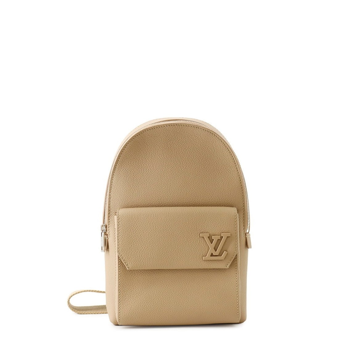 Louis Vuitton Body Bag, Calf Leather, LV Aerogram Pilot Sling Bag M23765, Handbag, LOUIS VUITTON: --- Catalog ---Category: SizeSize (HxWxD): 30.5cm x 21cm x 7.5cm / 12'' x 8.26'' x 2.95''Category: DesignType: Handbag, Sling bagColor: BeigeGender: WomenMaterial: Leather Hardware Color: SilverLeathe