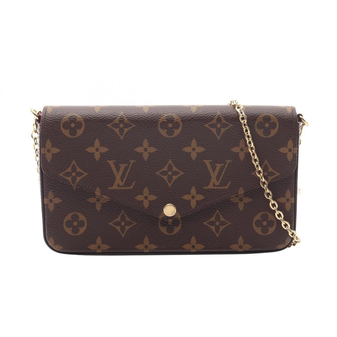 Louis Vuitton Pochette Felicie Monogram Fuchsia Shoulder Bag/Handbag, Coated Canvas, Women's, Brown,: --- Catalog ---Category: SizeSize (HxWxD): 13cm x 21cm x 3cm / 5.11'' x 8.26'' x 1.18''Category: DesignType: Handbag, Shoulder bagColor: Brown, Fuchsia, MonogramGender: WomenMaterial: Monogram Categor
