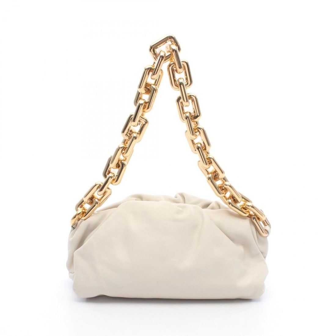 Bottega Veneta The Chain Handbag Pouch Shoulder Bag Leather Women's White 620230 VCP40: --- Catalog ---Category: SizeSize (HxWxD): 14cm x 30cm x 10cm / 5.51'' x 11.81'' x 3.93''Category: DesignType: Handbag, Shoulder bagColor: WhiteGender: WomenMaterial: Leather Category: GeneralMPN: 620