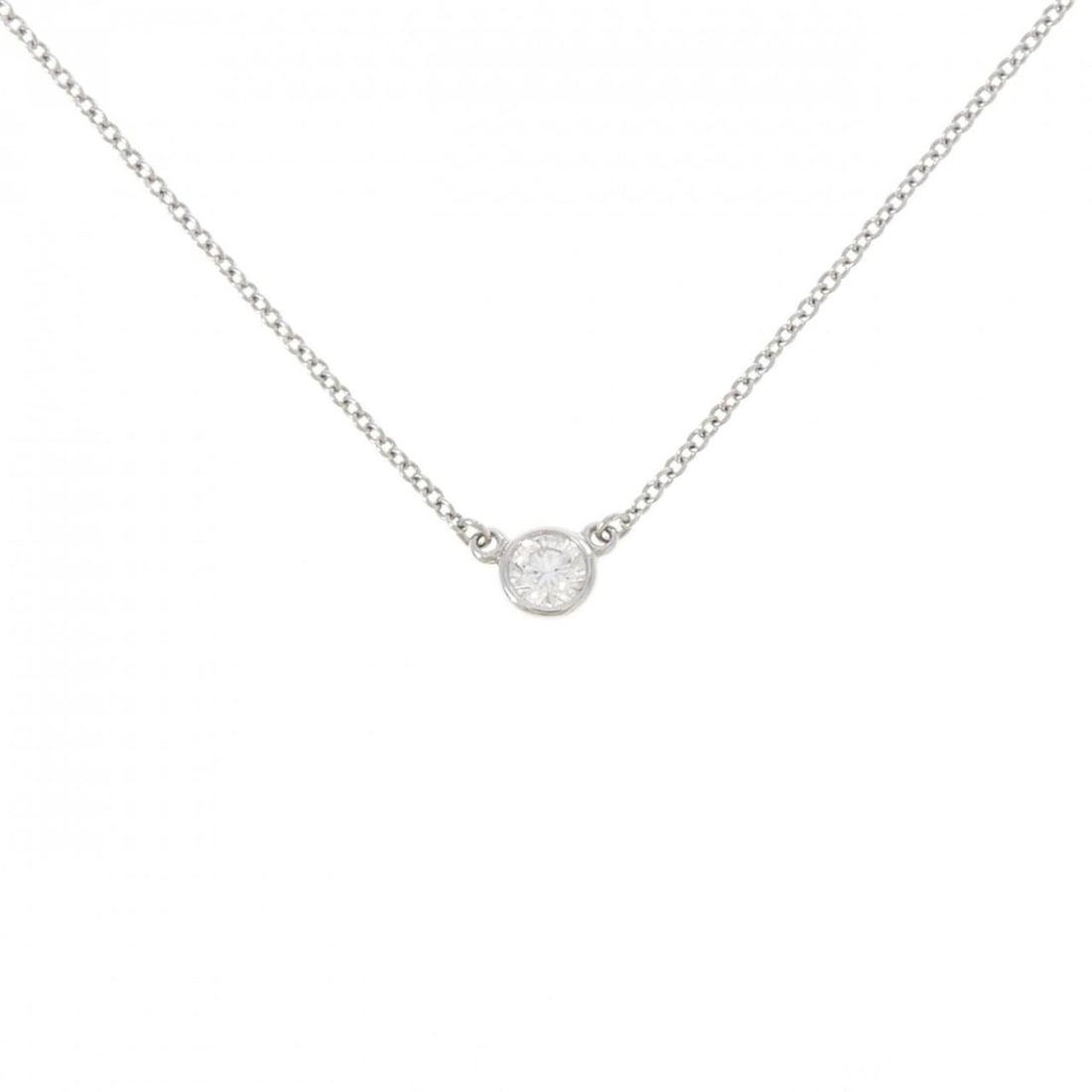 Tiffany & Co. By the Yard Necklace: --- Catalog ---Category: SizeNeck Circumference: 41 cm / 16.14''Category: DesignGender: WomenMaterial: Platinum 950Necklace Type: NecklaceCategory: GeneralBrand: Tiffany--- Item List ---Section: Condi