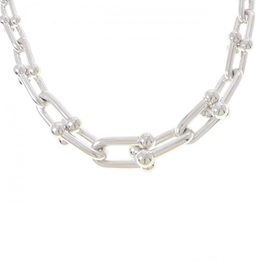 Tiffany HardWear Graduated Link Necklace: --- Catalog ---Category: SizeNeck Circumference: 46 cm / 18.11''Category: DesignGender: WomenMaterial: Silver 925Necklace Type: NecklaceCategory: GeneralMPN: 60153092Brand: Tiffany--- Item List ---Sec