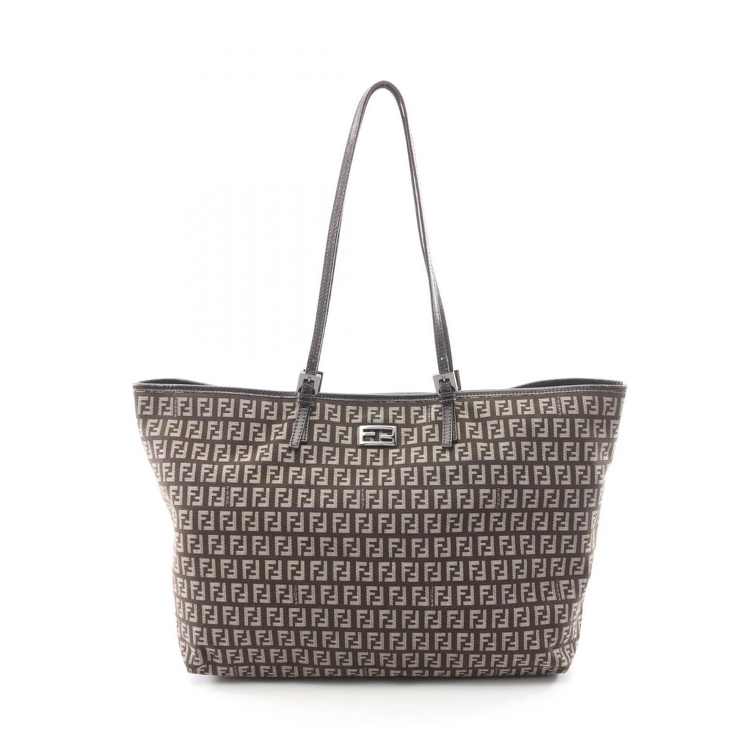 Fendi Zucchino Tote Bag Handbag Canvas Leather Women's Beige Brown: --- Catalog ---Category: SizeSize (HxWxD): 26cm x 36cm x 15cm / 10.23'' x 14.17'' x 5.9''Category: DesignType: Handbag, Tote bagColor: Beige, BrownGender: WomenMaterial: Canvas , Leather Category: Gen