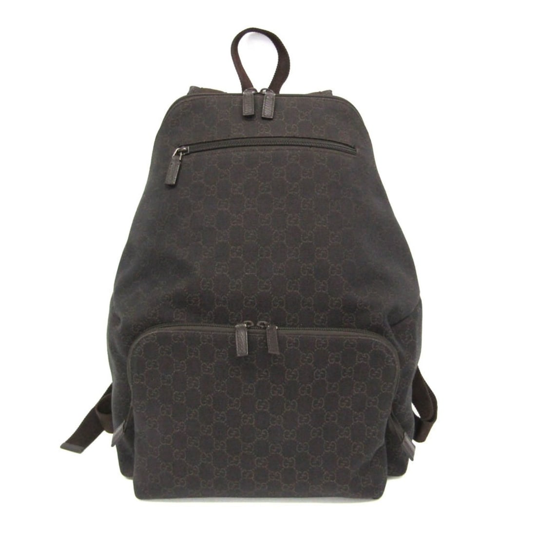 Gucci GG Canvas 354667 Men,Women GG Canvas,Leather Backpack Dark Brown: --- Catalog ---Category: SizeSize (HxWxD): 44cm x 31cm x 13cm / 17.32'' x 12.2'' x 5.11''Strap Length: 43cm - 89cm / 16.92'' - 35.03''Handle Length: 23cm / 9.05''Category: DesignType: BackpackColor: D