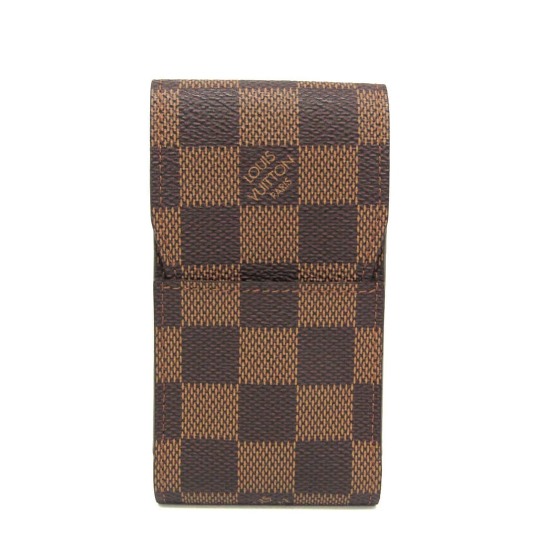 Louis Vuitton Damier Cigarette Case Damier Canvas Brown,Ebene Cigarette Case N63024 (1 of 10)