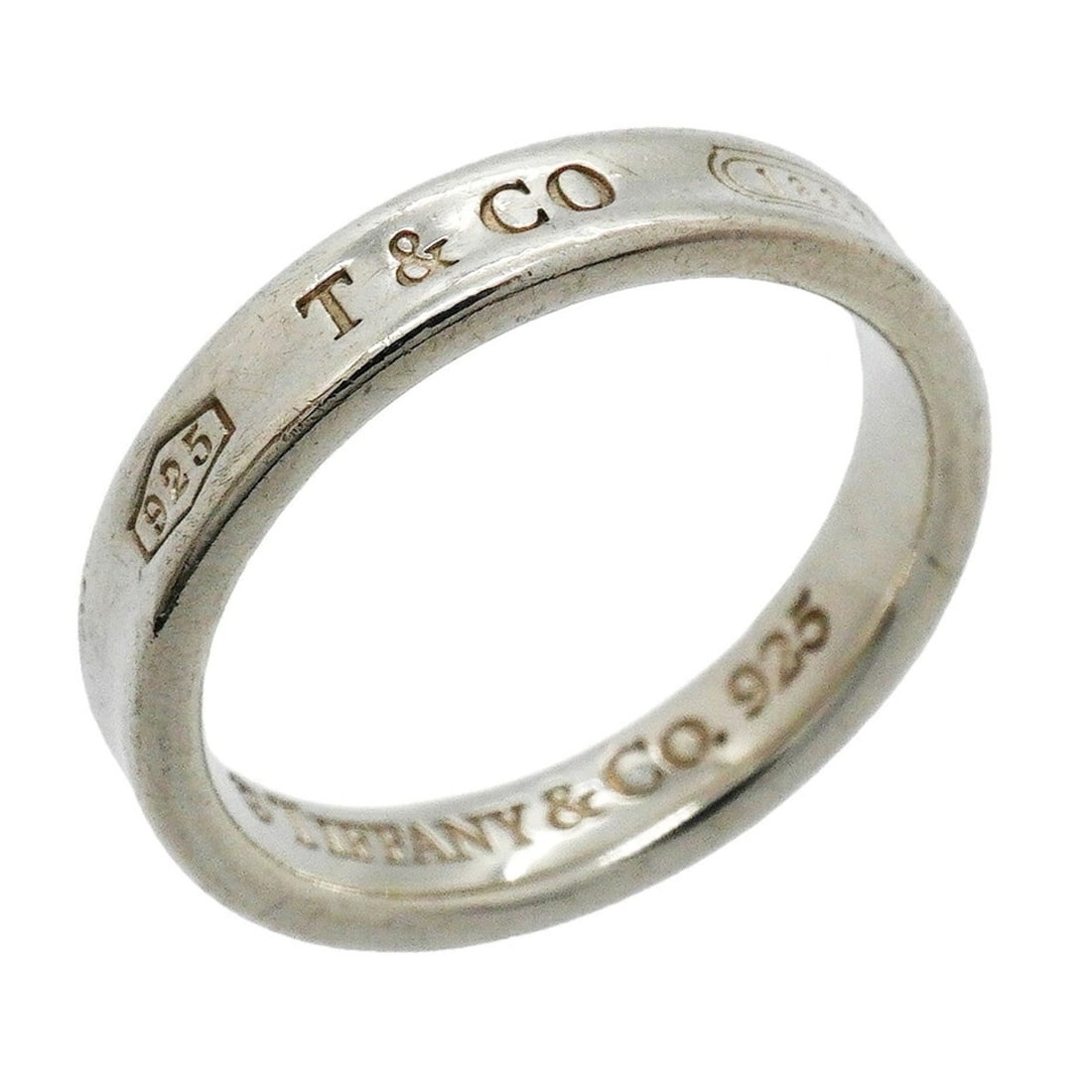 Tiffany & Co. Narrow Sterling Silver 925 Ring, Size 12.5 (Women's), P3176912: --- Catalog ---Category: SizeJP Size: 12.5US Size: 6.5Category: DesignType: Band ringGender: WomenMaterial: Silver 925Category: GeneralBrand: Tiffany--- Item List ---Section: ConditionRanking: Rank AB